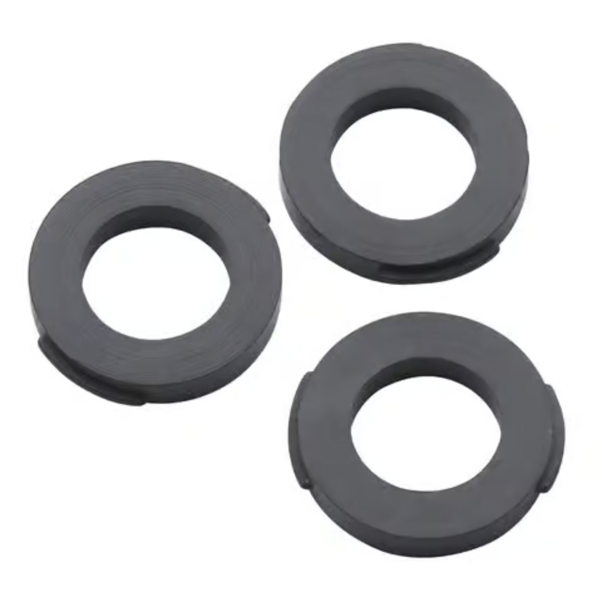 Oakbrook Collection Black Rubber Shower Washers