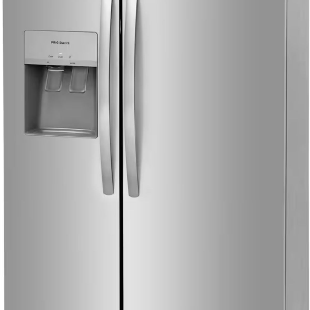 36 in. 26 cu. ft. Standard Depth Side by Side Refrigerator in Stainless Steel