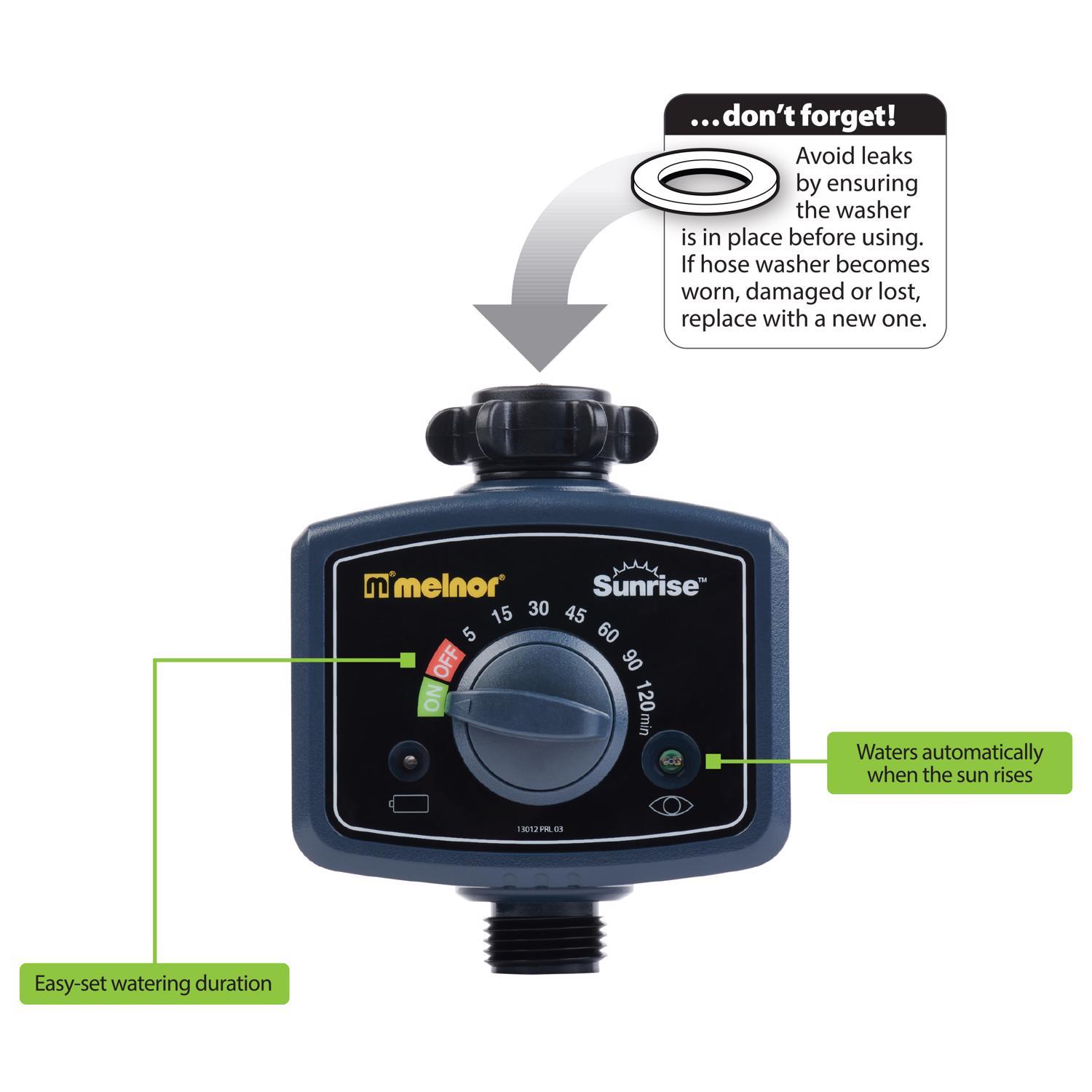 Melnor Sunrise 1 Zone Water Timer