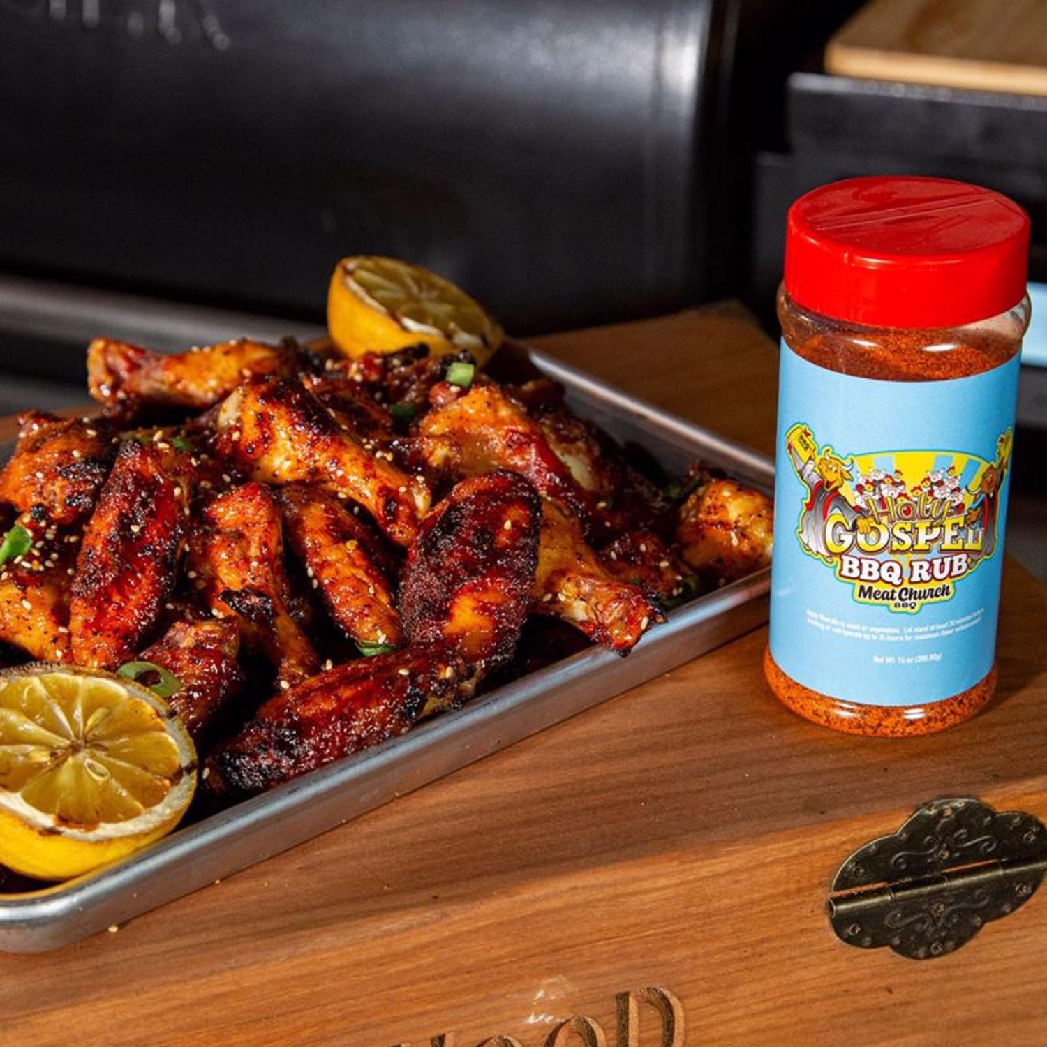 Meat Church Holy Gospel BBQ Rub 14 oz Stine Home + Yard The Family