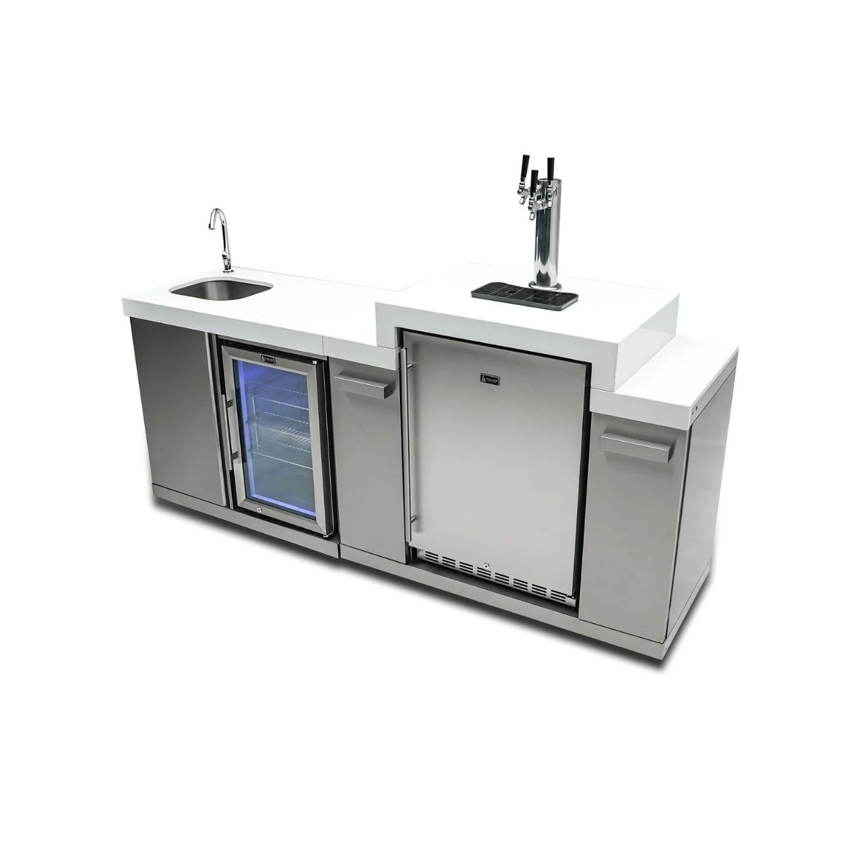 Mont Alpi Beverage Center and Kegerator