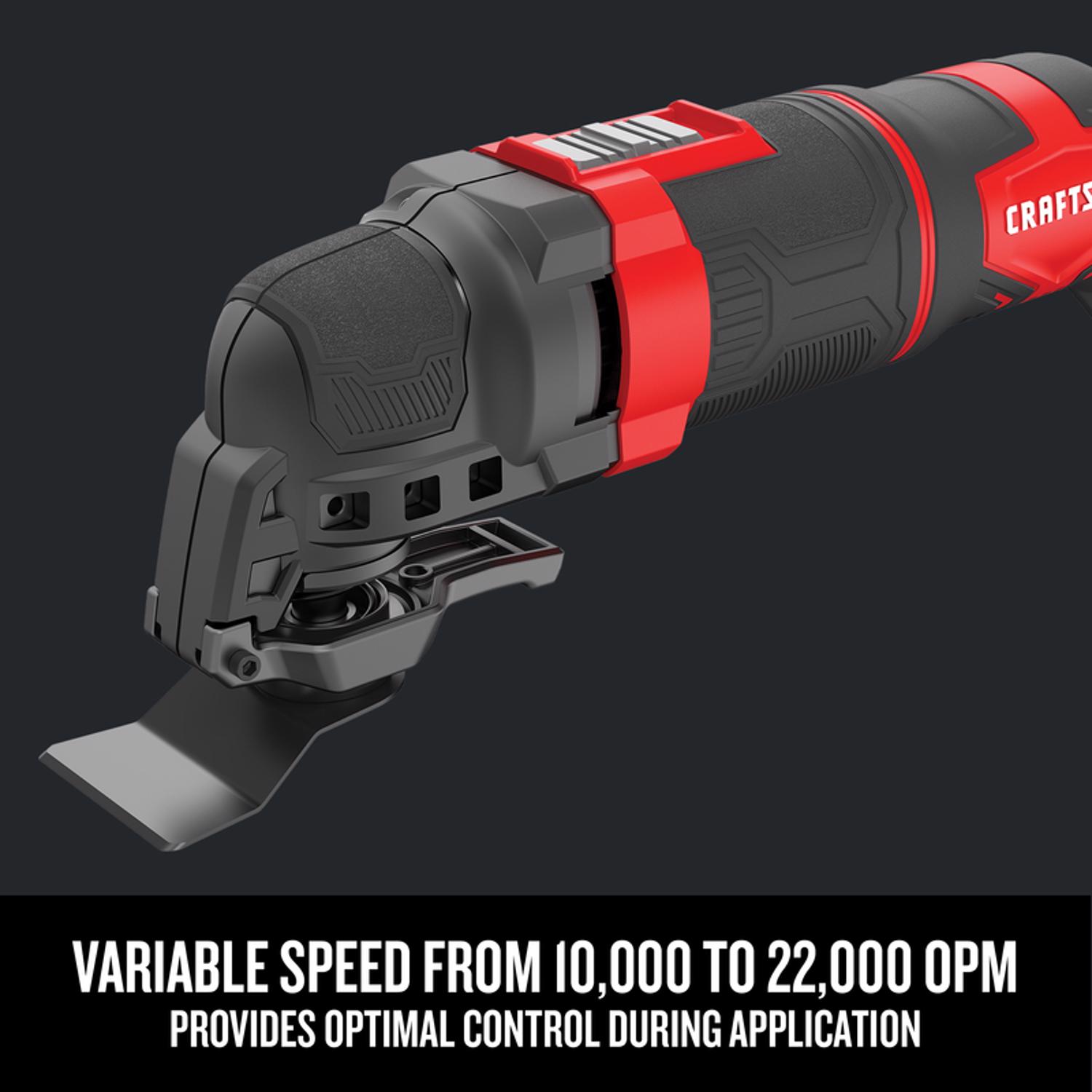 Craftsman 3 amps Corded Oscillating Multi-Tool Tool Only