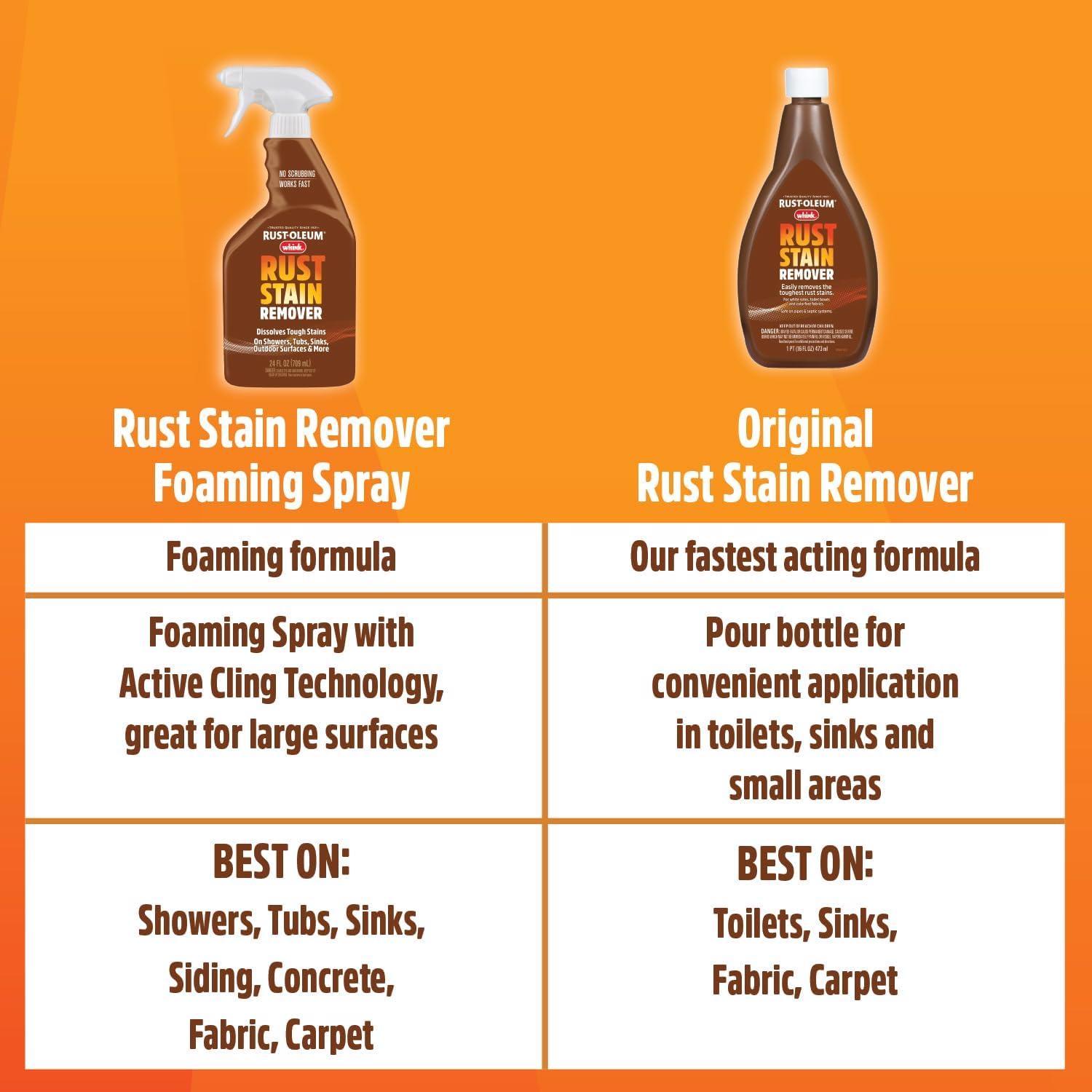 Whink No Scent Rust Stain Remover 16 oz Liquid