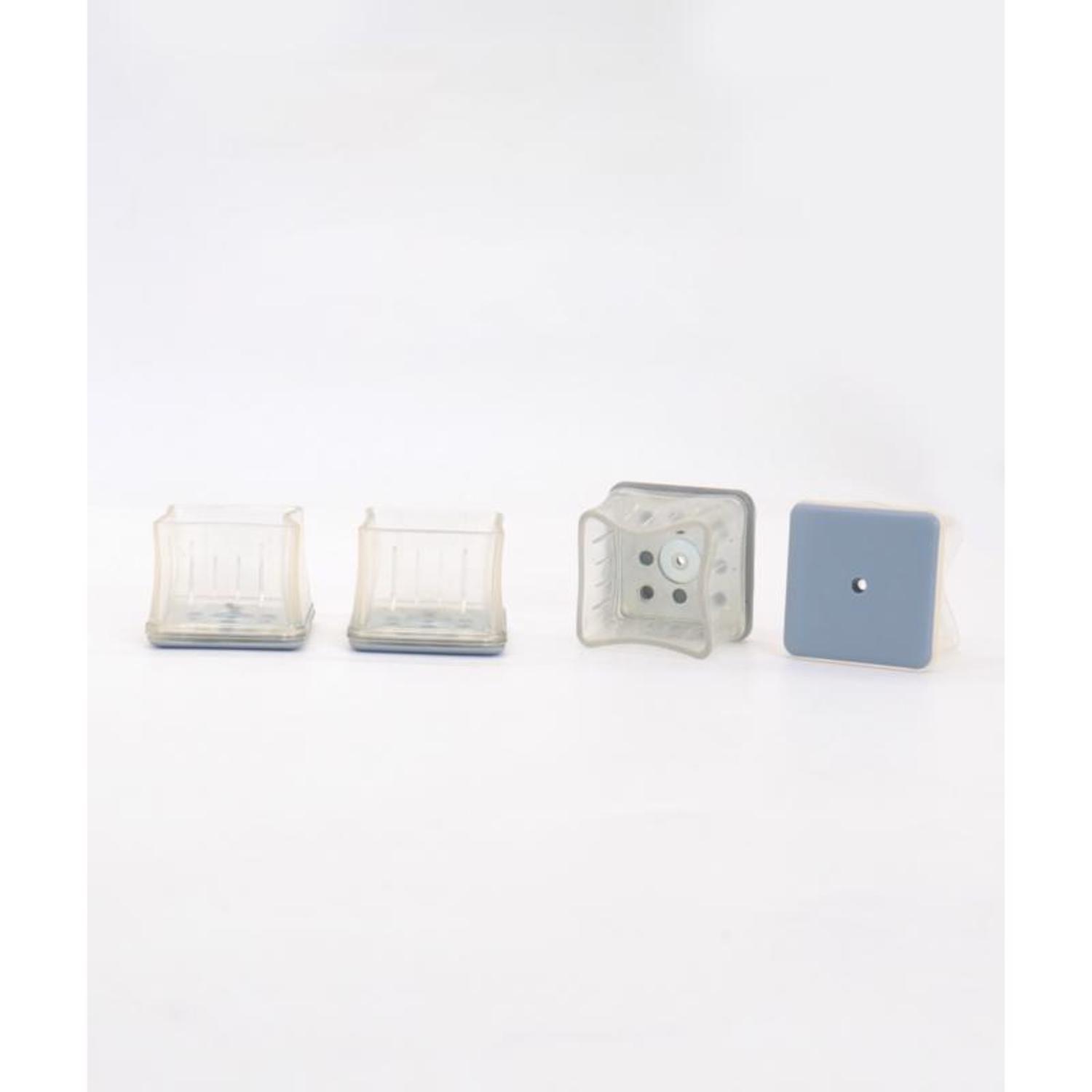 Ace Gray 1-1/2 in. Push-On Plastic Chair Glide 4 pk
