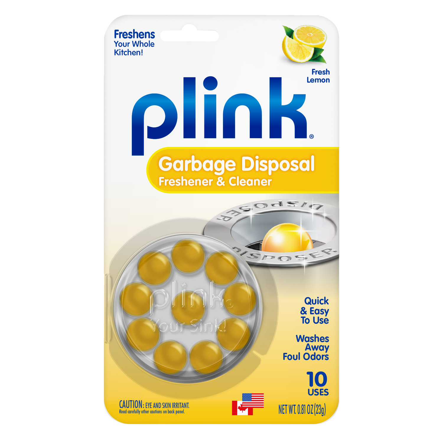 Plink Tablet Garbage Disposal Cleaner 10 pk