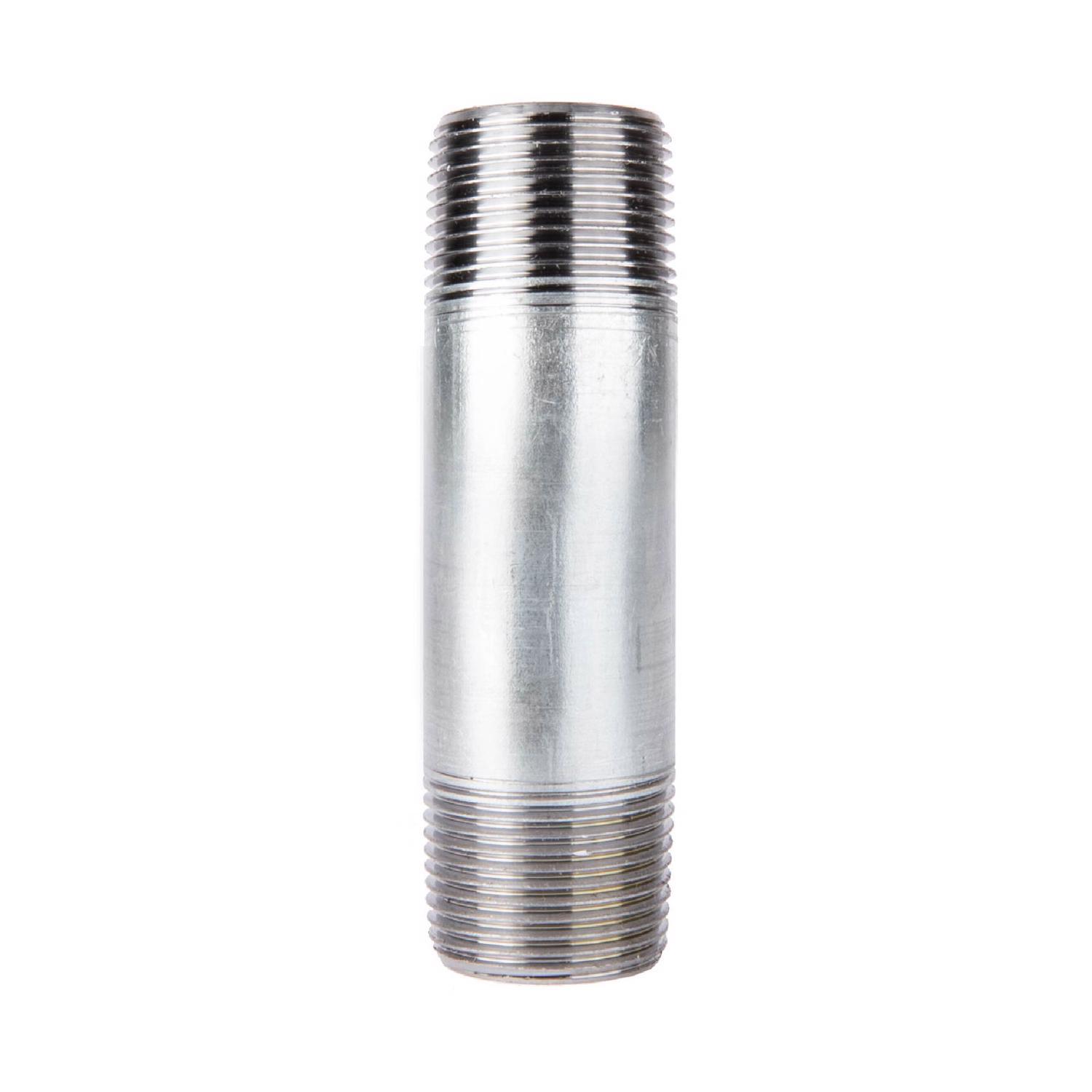 STZ Industries 1/4 in. MIP each Galvanized Steel 4-1/2 in. L Nipple