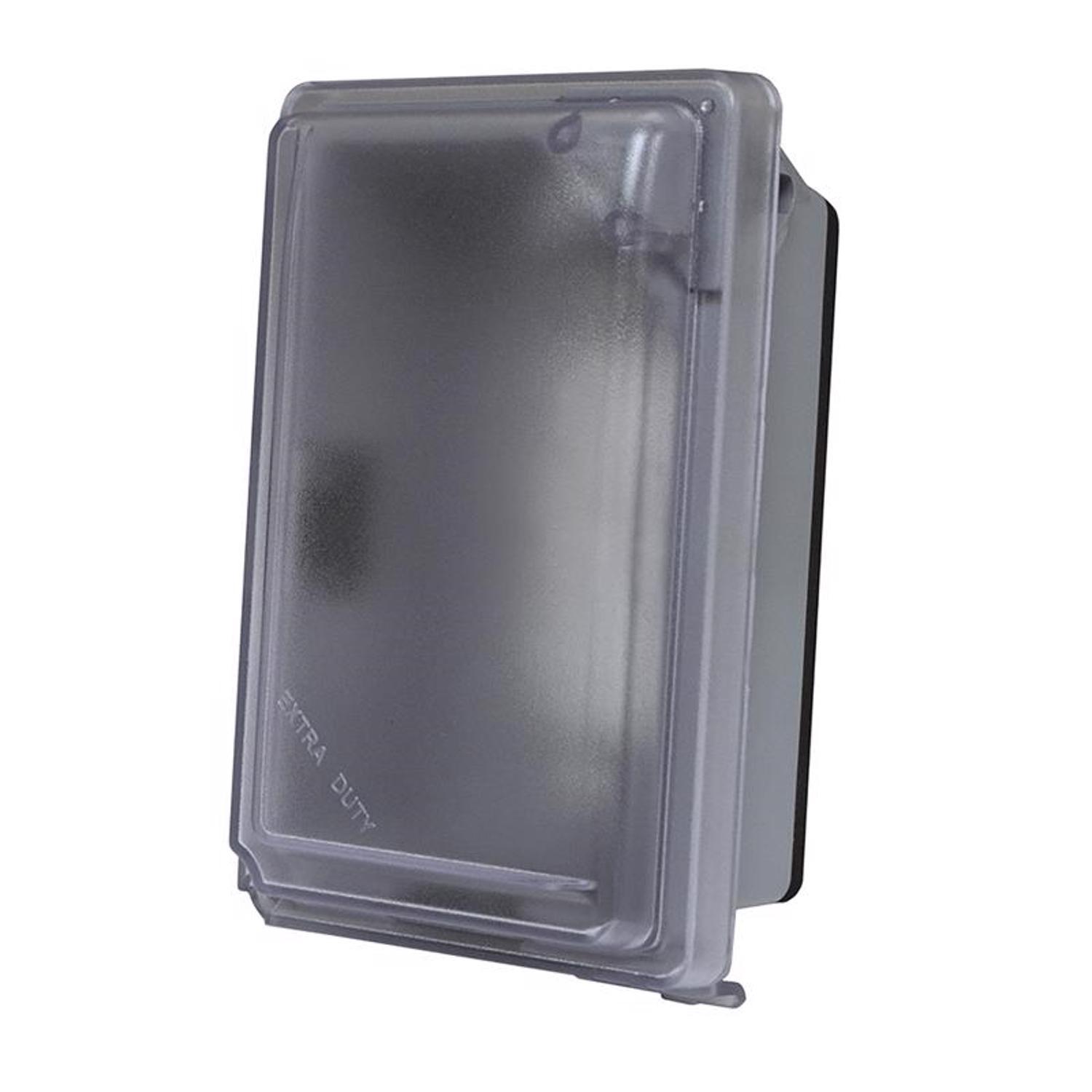 Sigma Engineered Solutions Rectangle Plastic 1 gang 5.98 in. H X 4.02 in. W Weatherproof Cover