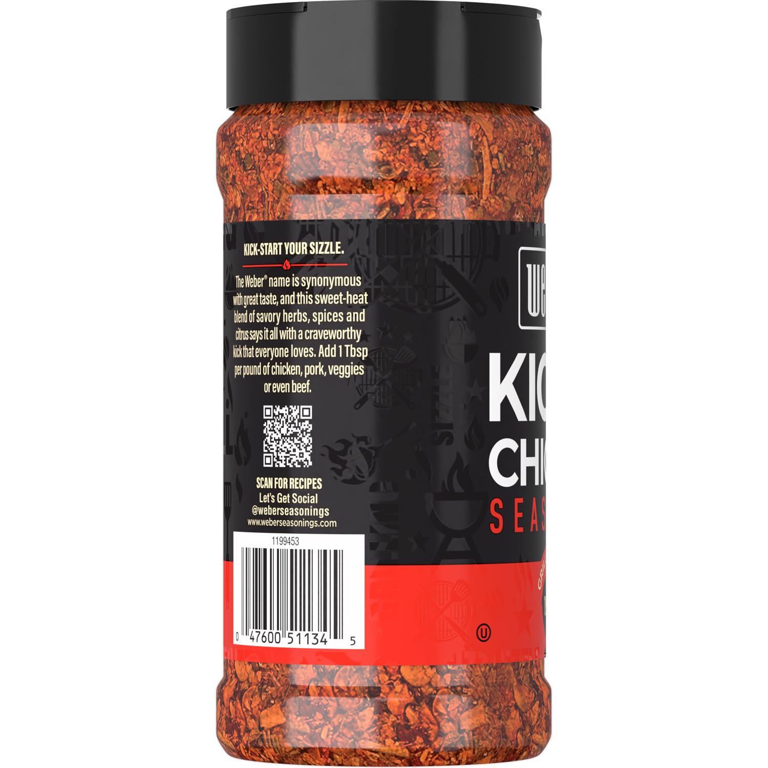 Weber Gluten Free Kick'N Chicken Seasoning 11 oz