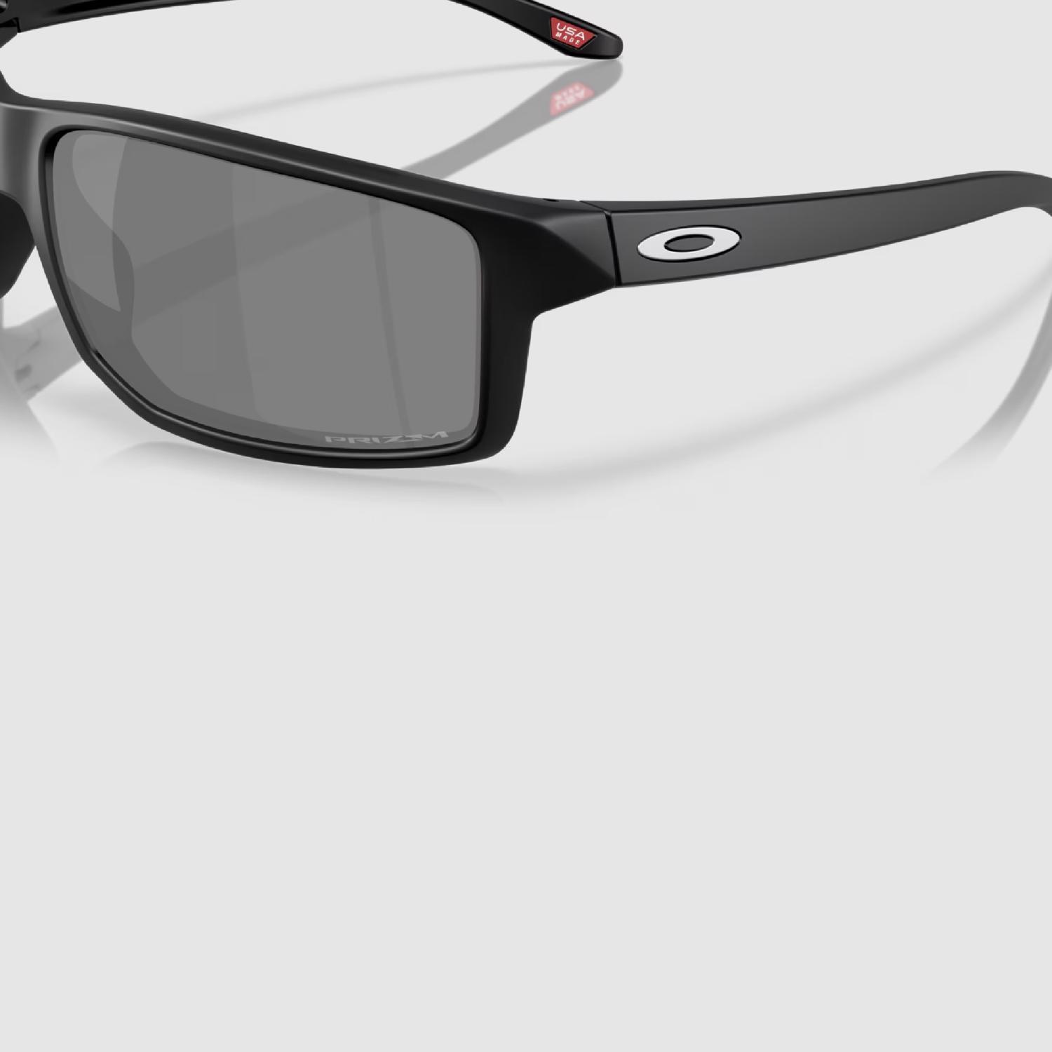 Oakley Gibston XL Sunglasses Men's Matte Black Frame Prizm Black Lens