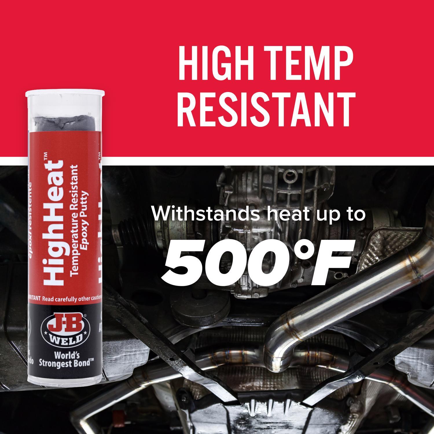 J-B Weld High Heat High Strength Automotive Epoxy Putty 2 oz