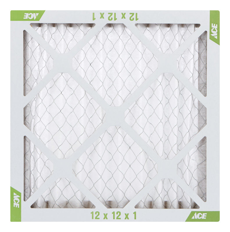 Ace 12 in. W X 12 in. H X 1 in. D Cotton 8 MERV Pleated Air Filter 1 pk