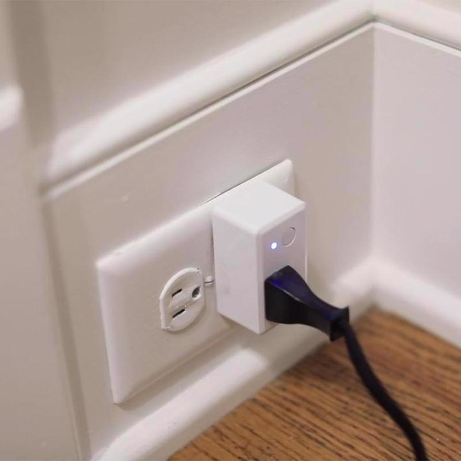 Feit Smart Home Commercial and Residential Plastic Outdoor Smart-Enabled Plug 1-15R