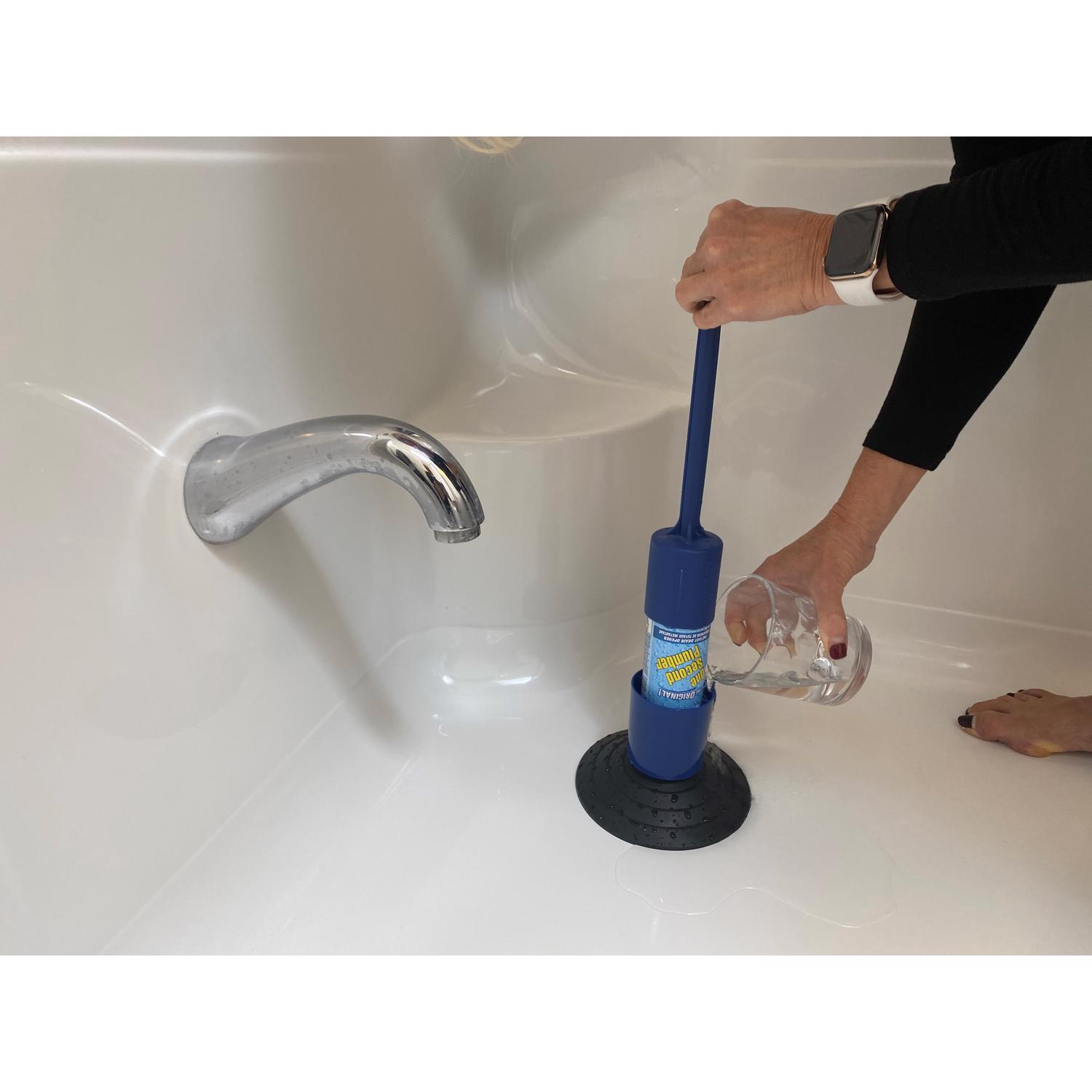 One Second Plumber Compressed Gas Drain Opener Kit 5.3 oz