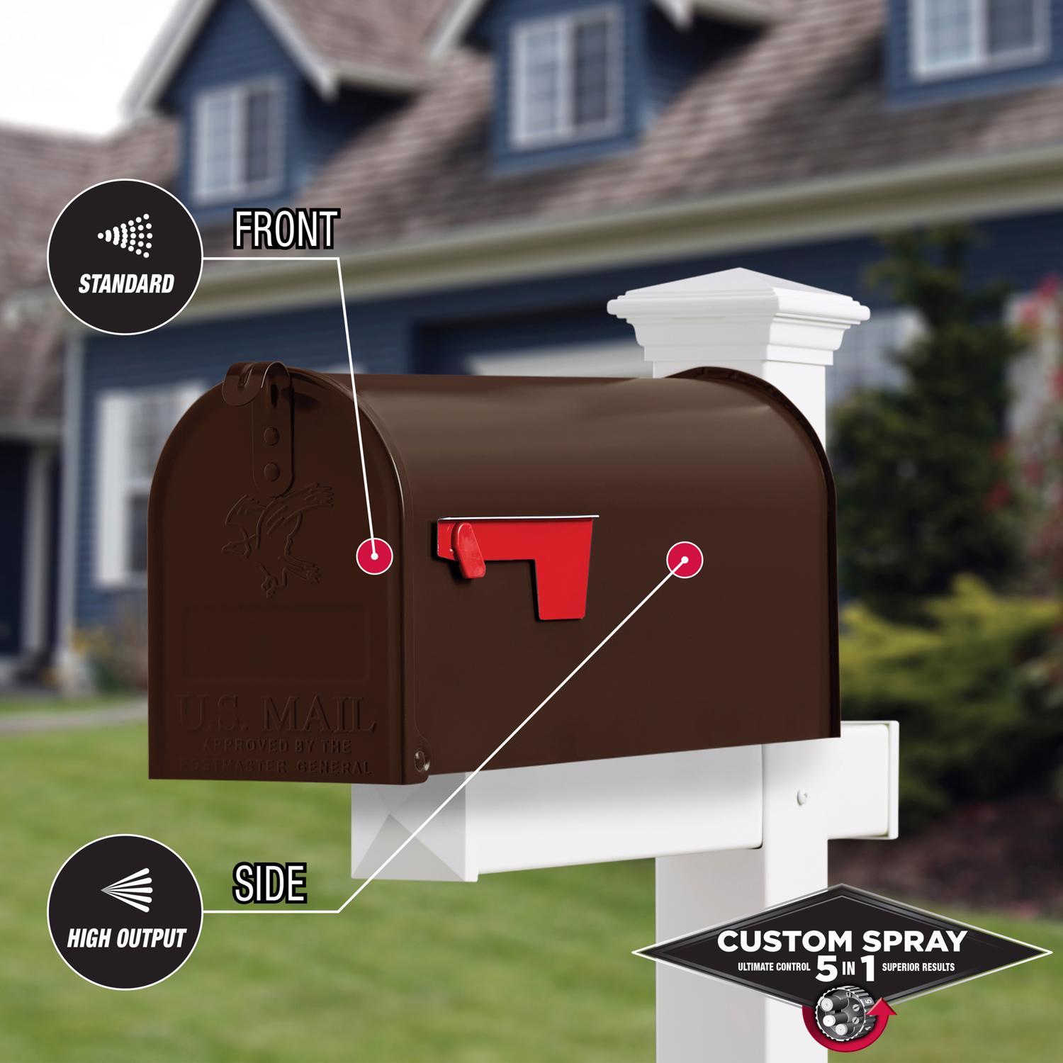 Rust-Oleum Stops Rust Custom Spray 5-in-1 Gloss Leather Brown Spray Paint 12 oz