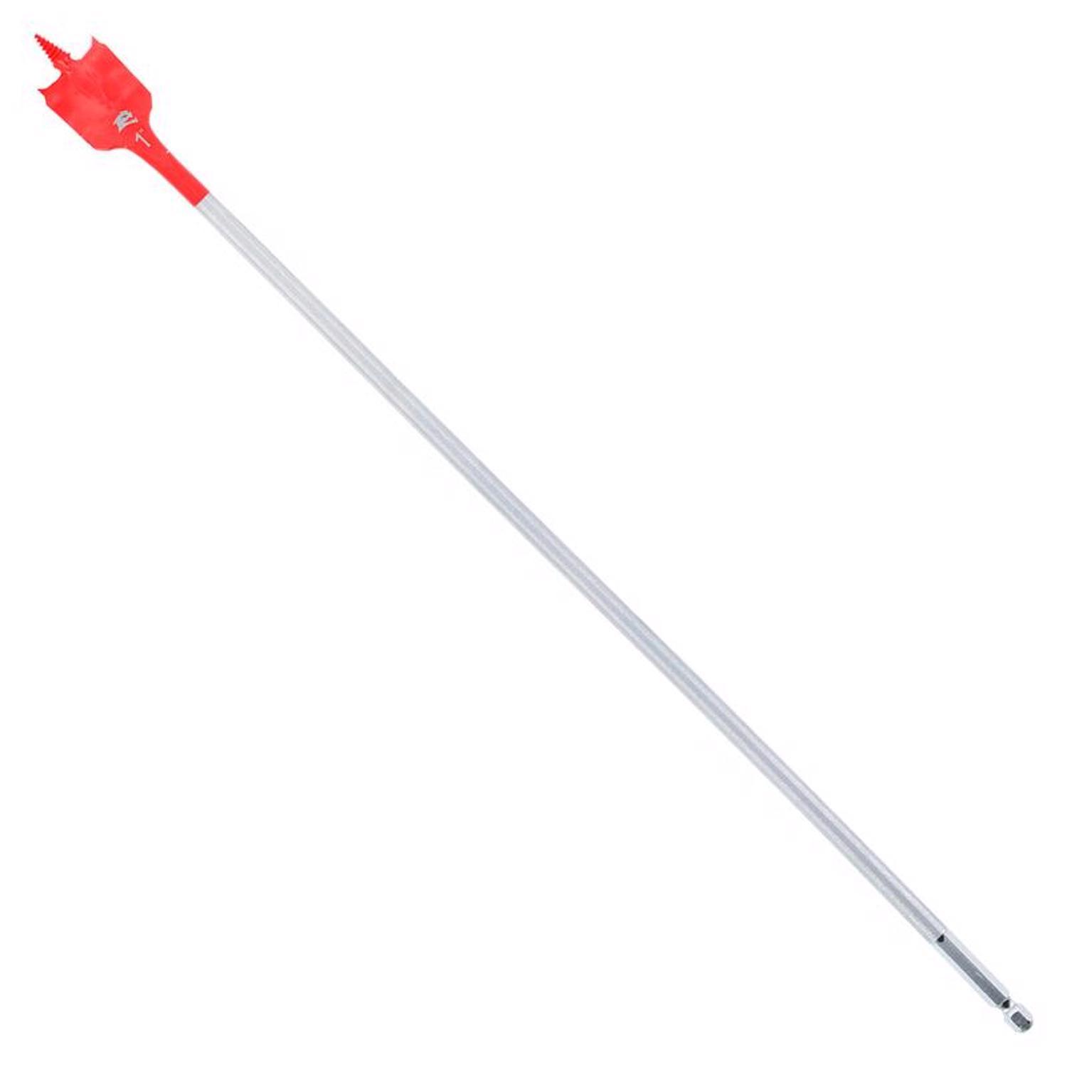 Diablo 1 in. X 16 in. L High Speed Steel Clean Wood Spade Bit Hex Shank 1 pk