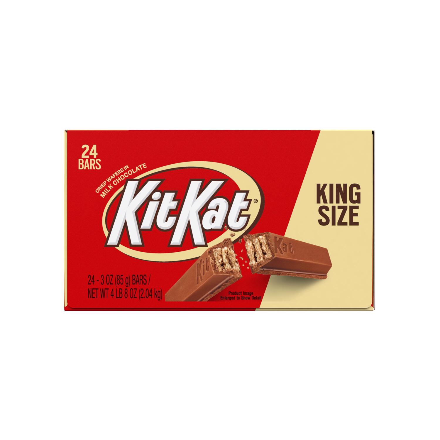 Kit Kat King Size Crisp Wafers in Milk Chocolate Candy Bar 3 oz