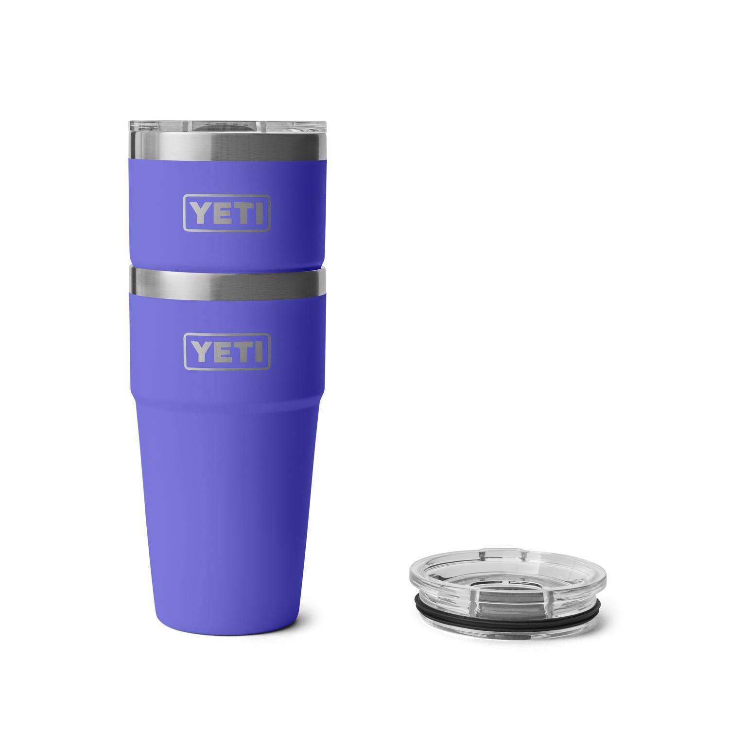 YETI Rambler 20 oz Ultramarine Violet BPA Free Stackable Tumbler with MagSlider Lid