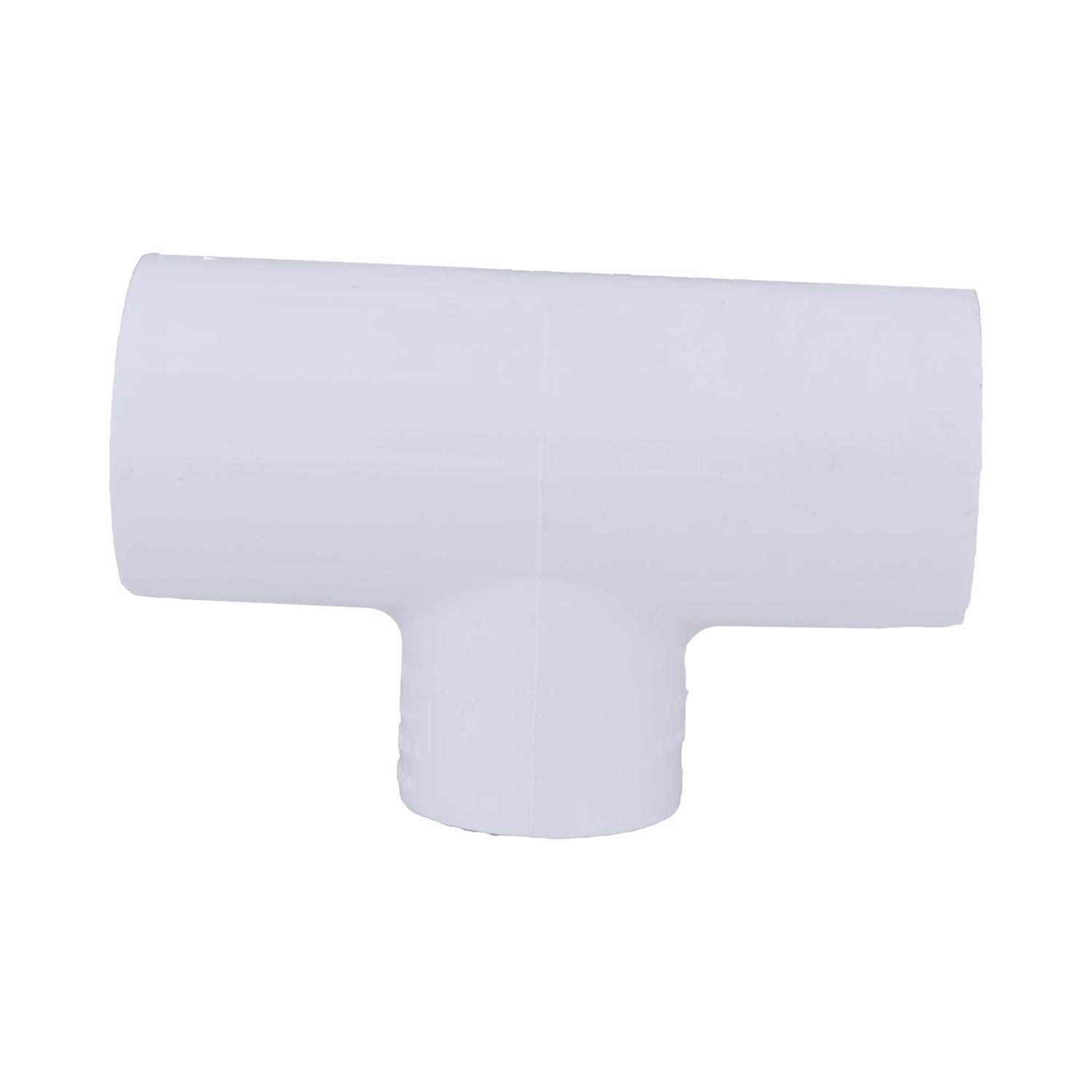 Charlotte Pipe Schedule 40 3/4 in. Slip X 3/4 in. D Slip PVC Reducing Tee 1 pk