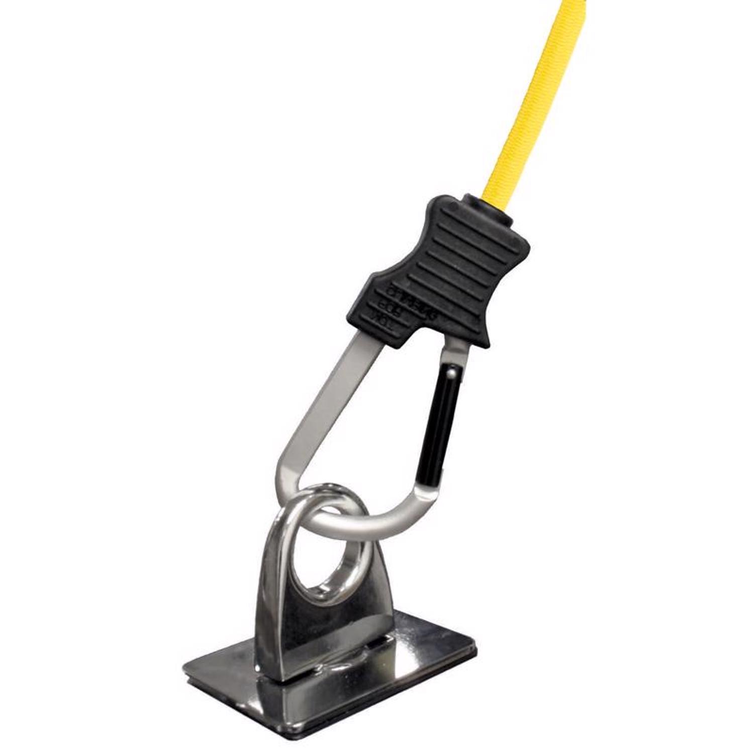 Keeper Black/Yellow Bungee Cord 24 in. L X 0.315 in. 1 pk