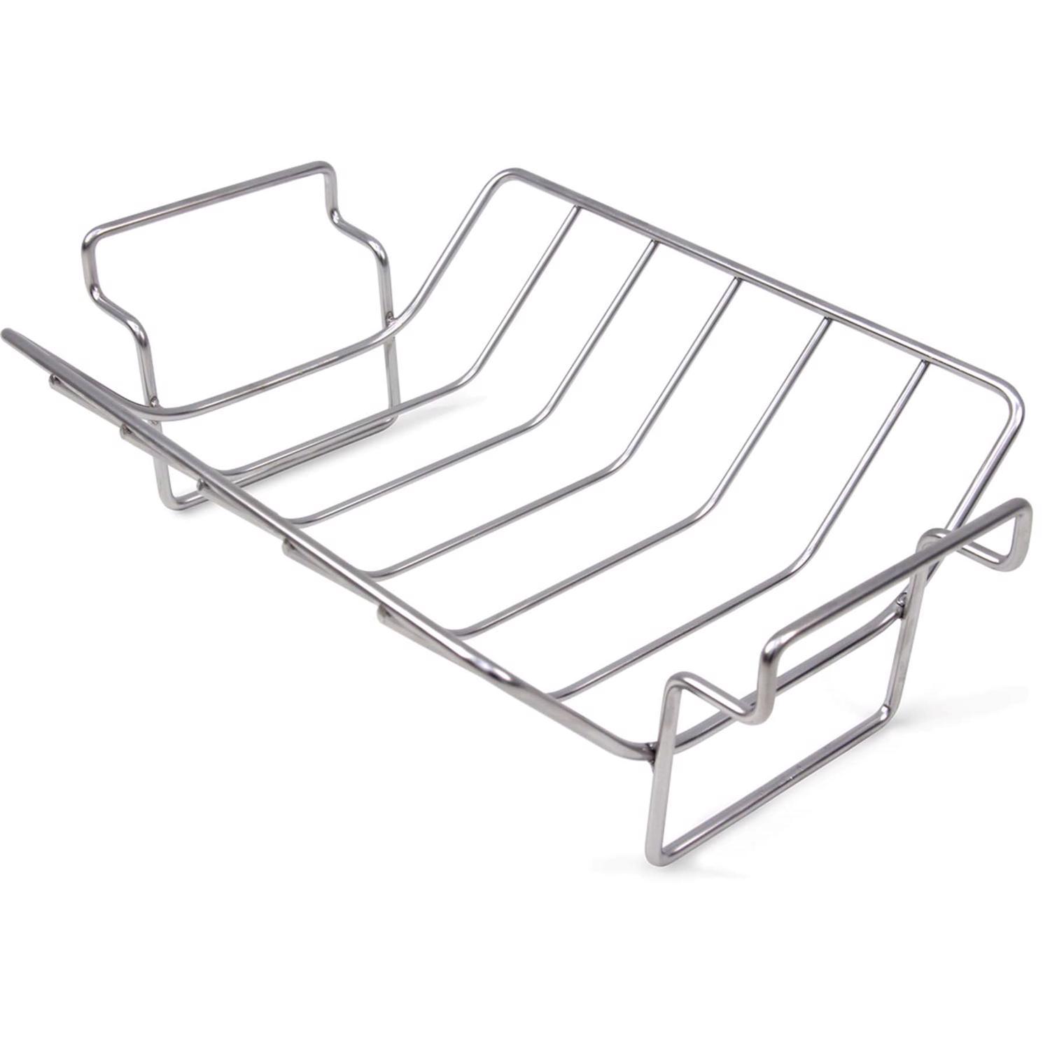Big Green Egg Stainless Steel Roasting Rack 15.5 in. L X 10.5 in. W 1 pk