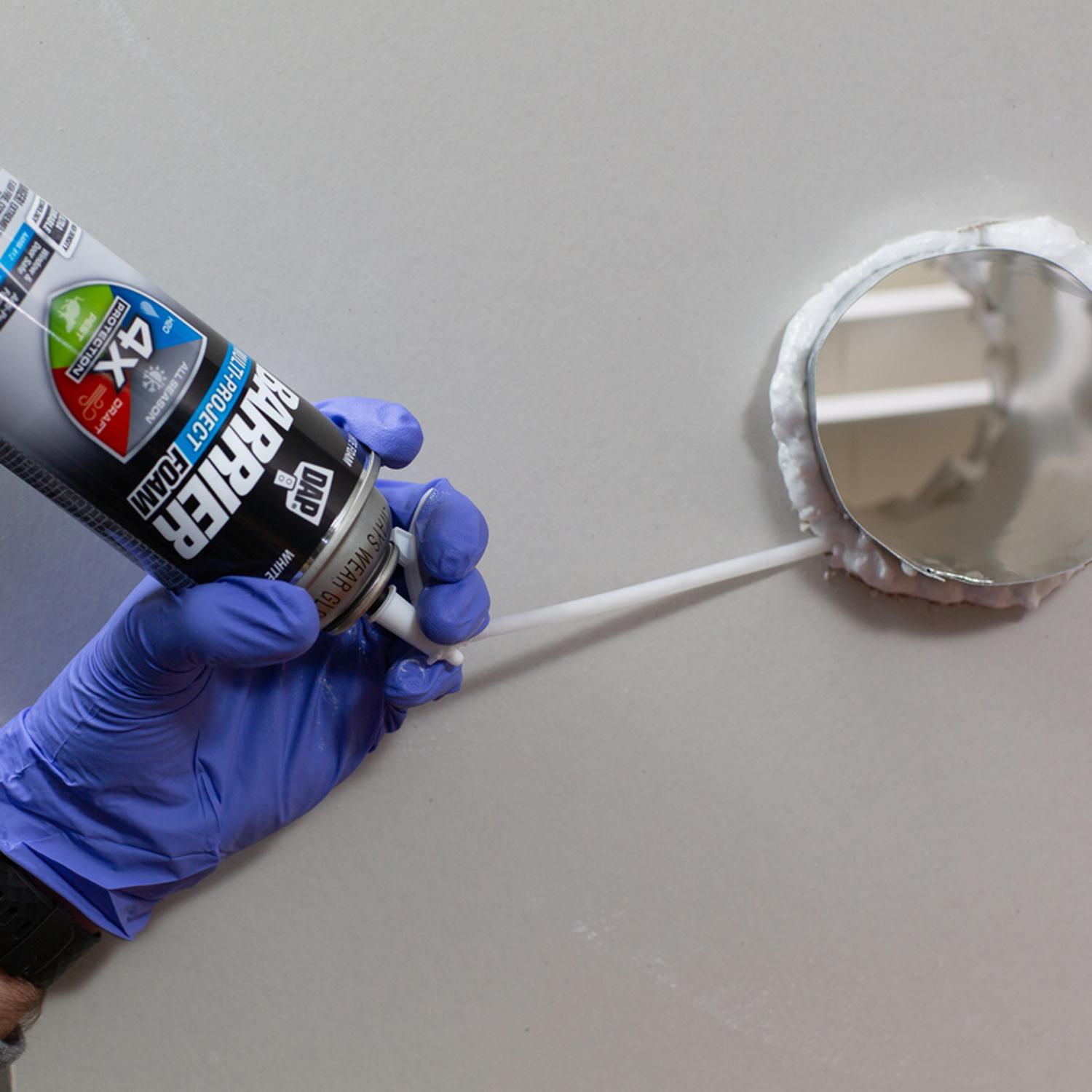 DAP Barrier Foam White Polyurethane Foam Multipurpose Barrier Foam 12 oz