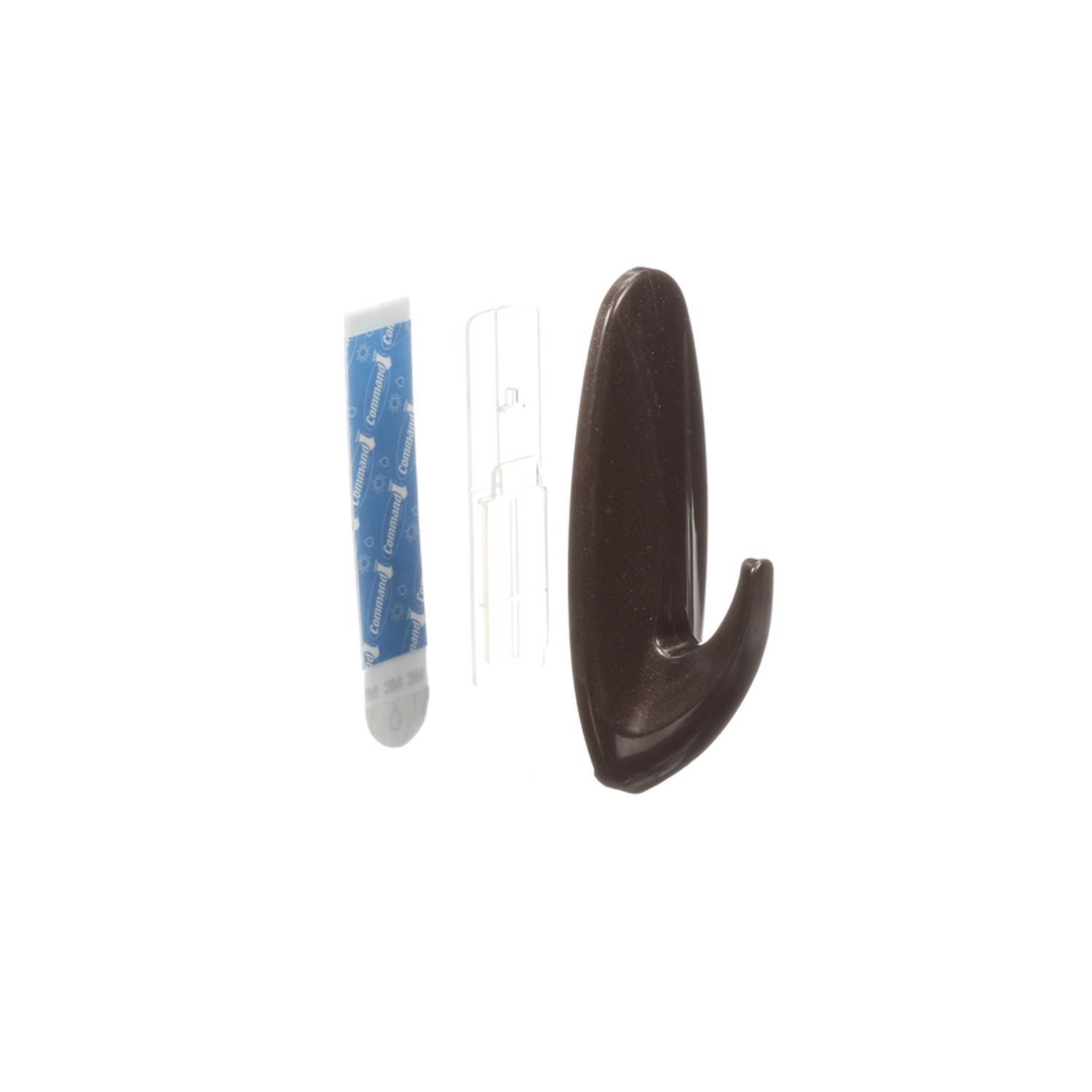 3M Command Large Plastic Hook 4.125 in. L 1 pk