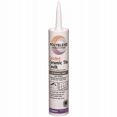 Custom Building Products Polyblend Platinum 10.5 oz. Sanded Ceramic Tile Caulk