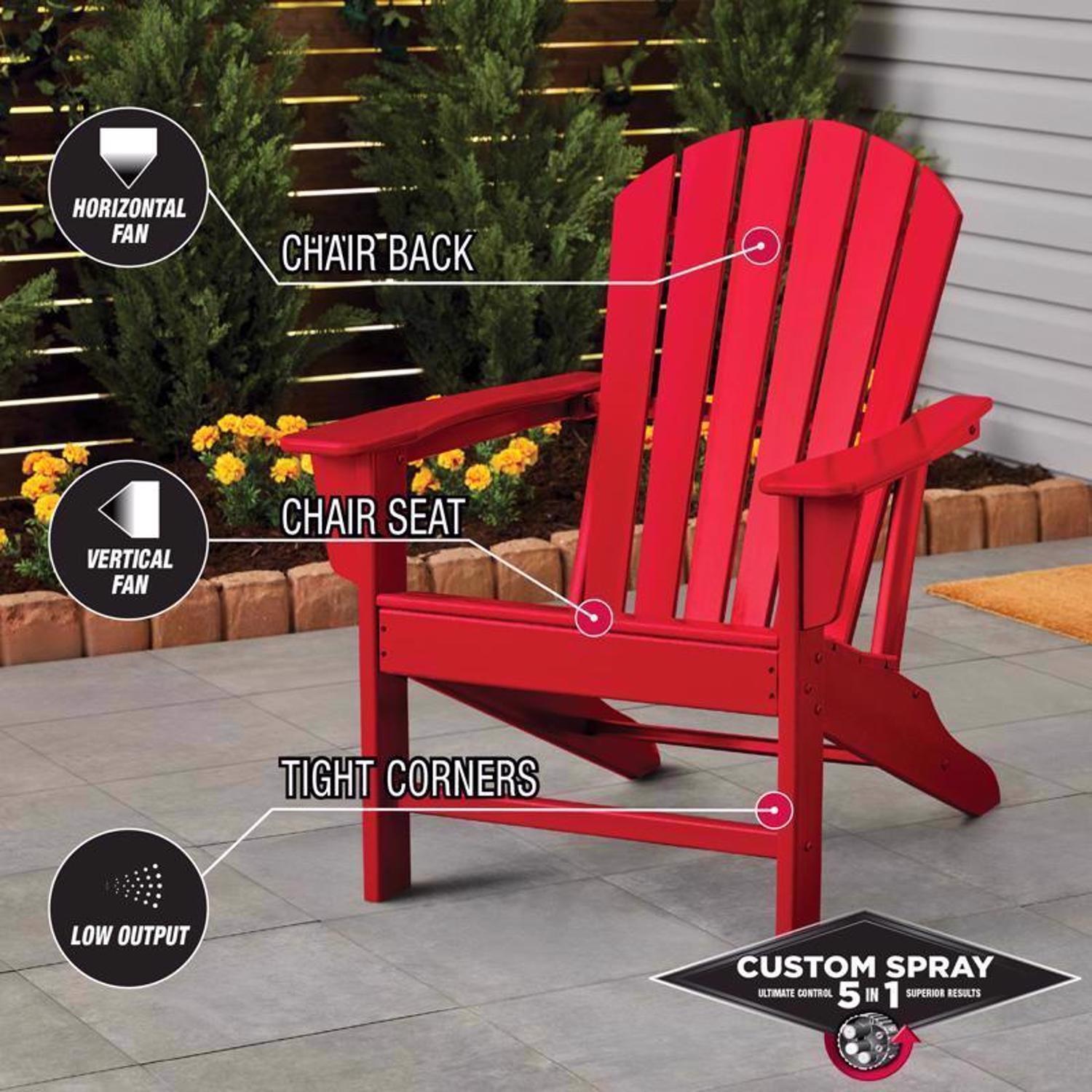 Rust-Oleum Stops Rust Custom Spray 5-in-1 Gloss Sunrise Red Spray Paint 12 oz