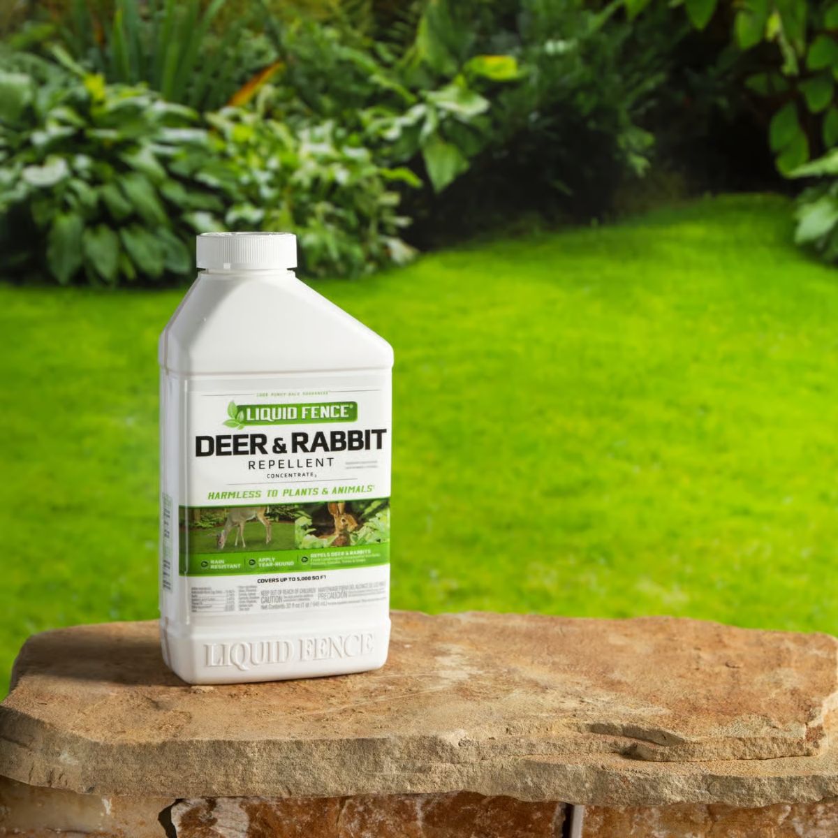 Liquid Fence Animal Repellent Liquid For Deer and Rabbits 32 oz.