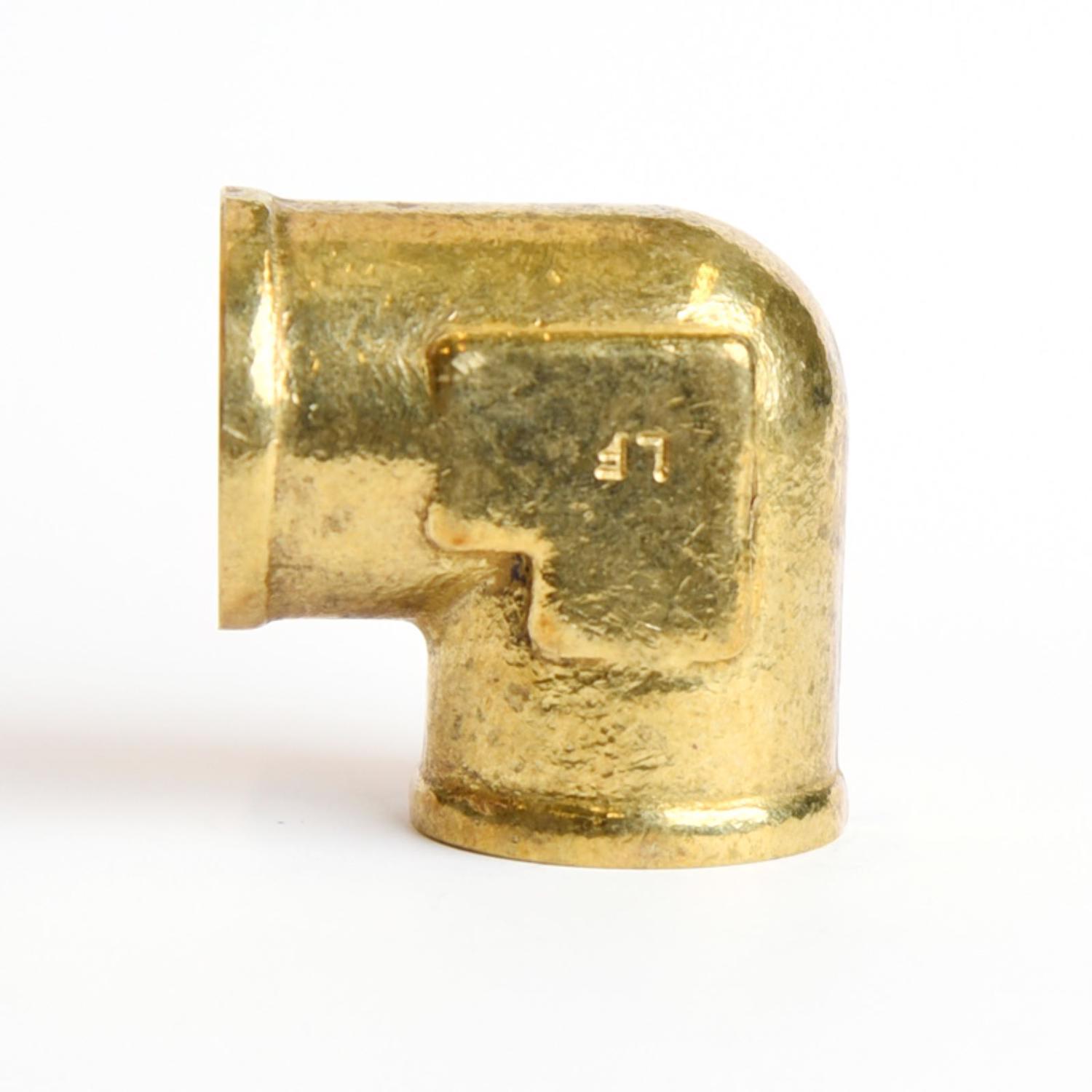 ATC 1/2 in. FPT 1/2 in. D FPT Brass 90 Degree Elbow