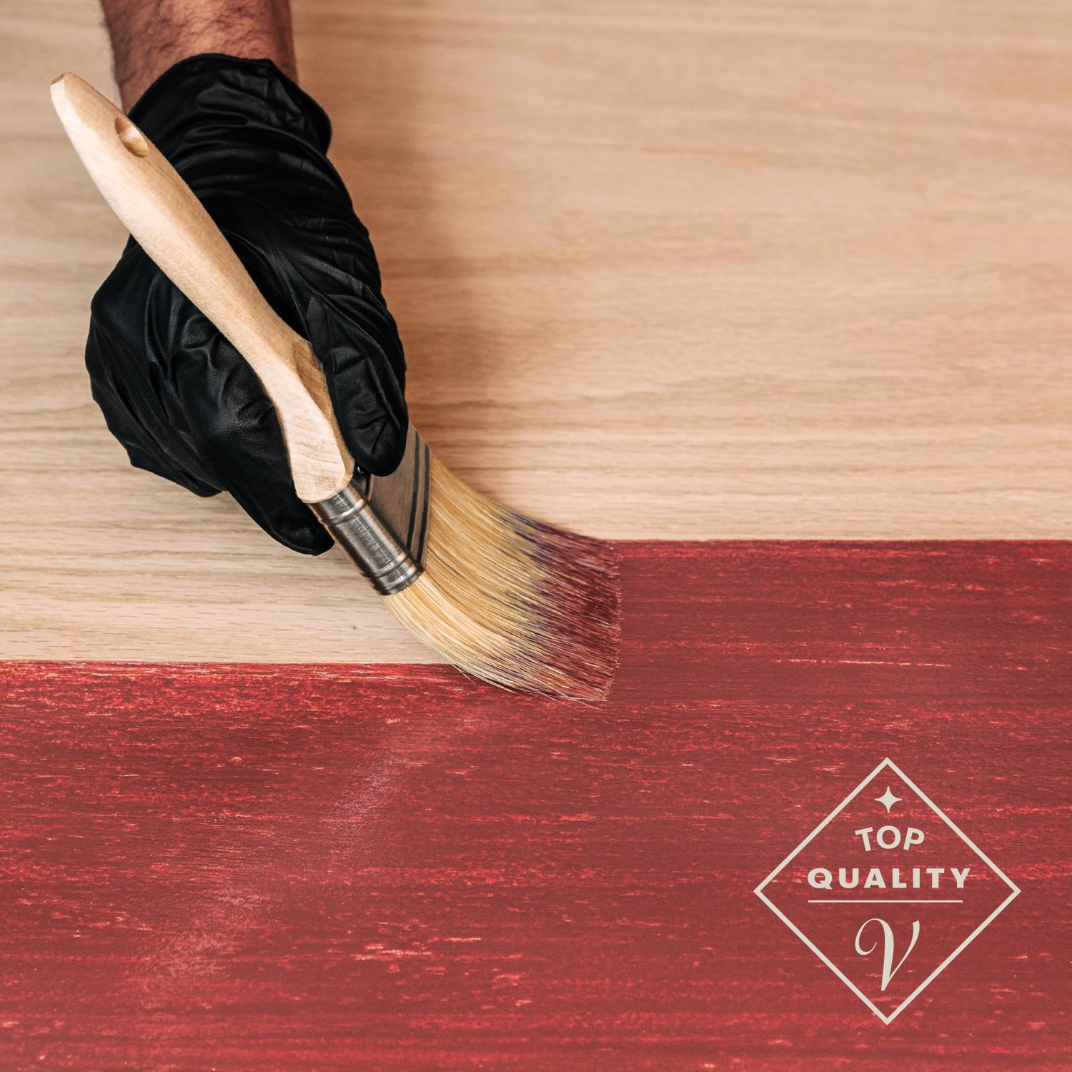 Varathane Semi-Transparent Barn Red Oil-Based Urethane Modified Alkyd Wood Stain 1 qt