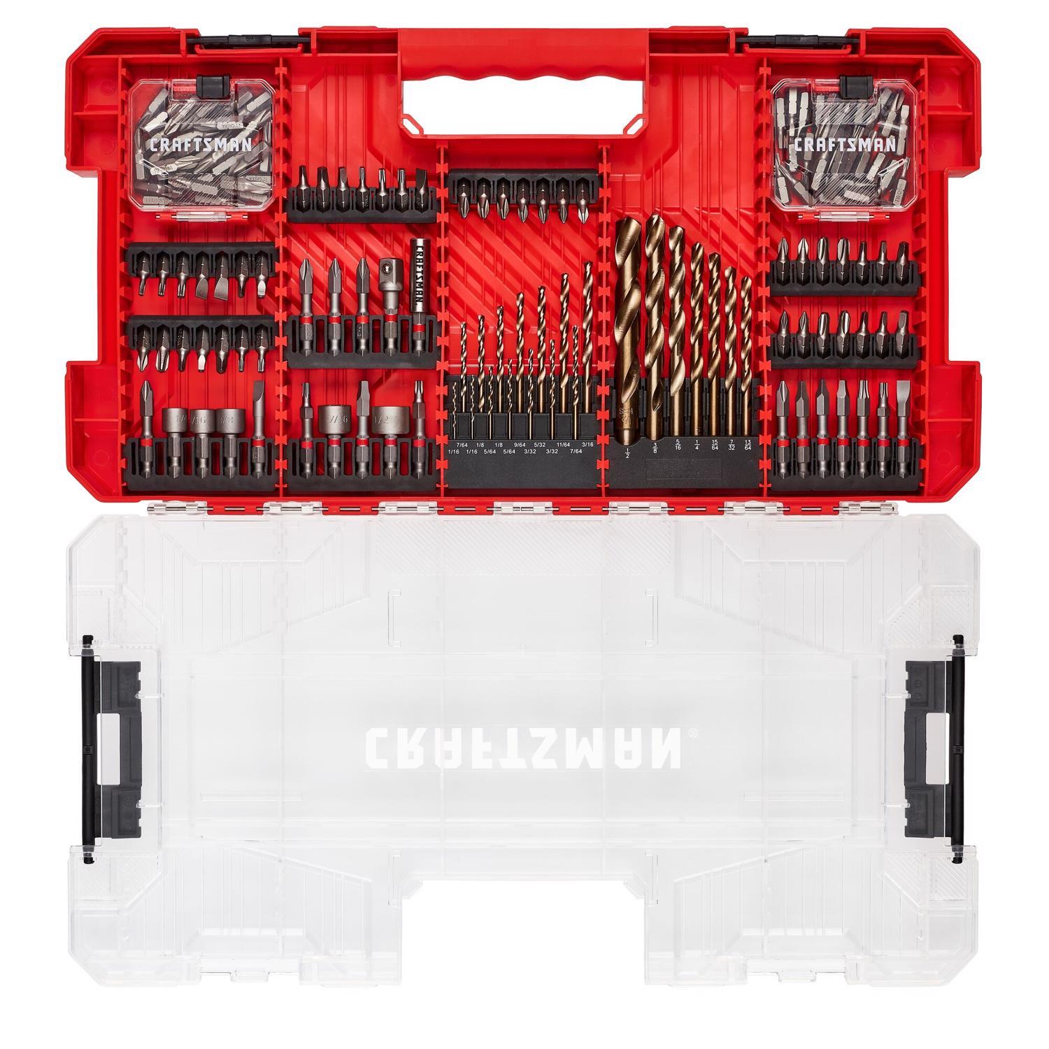 Craftsman Drill and Driver Bit Set 140 pc