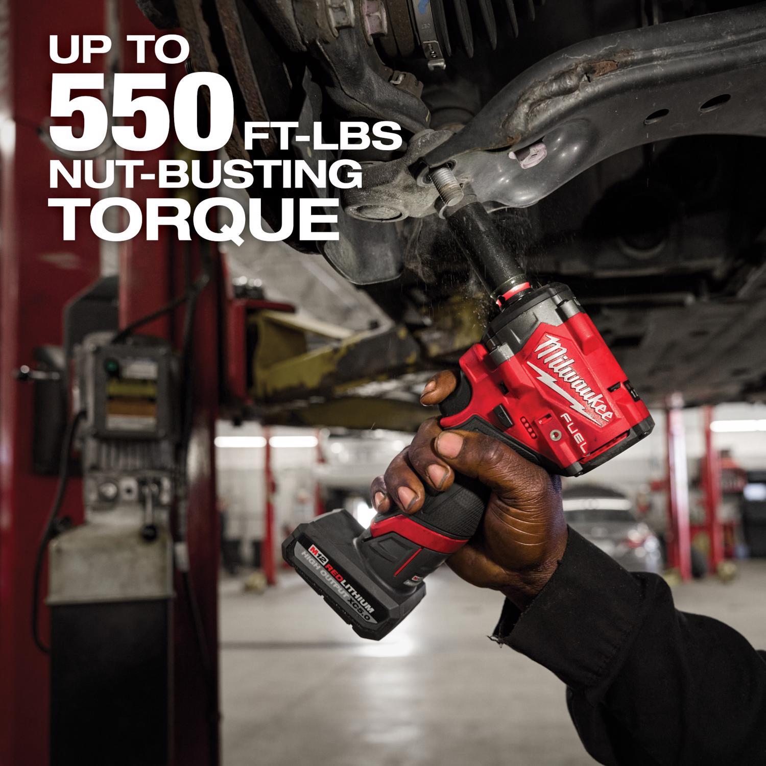 Milwaukee M12 FUEL M12 3/8 in. Cordless Brushless High Torque Impact Wrench Tool Only