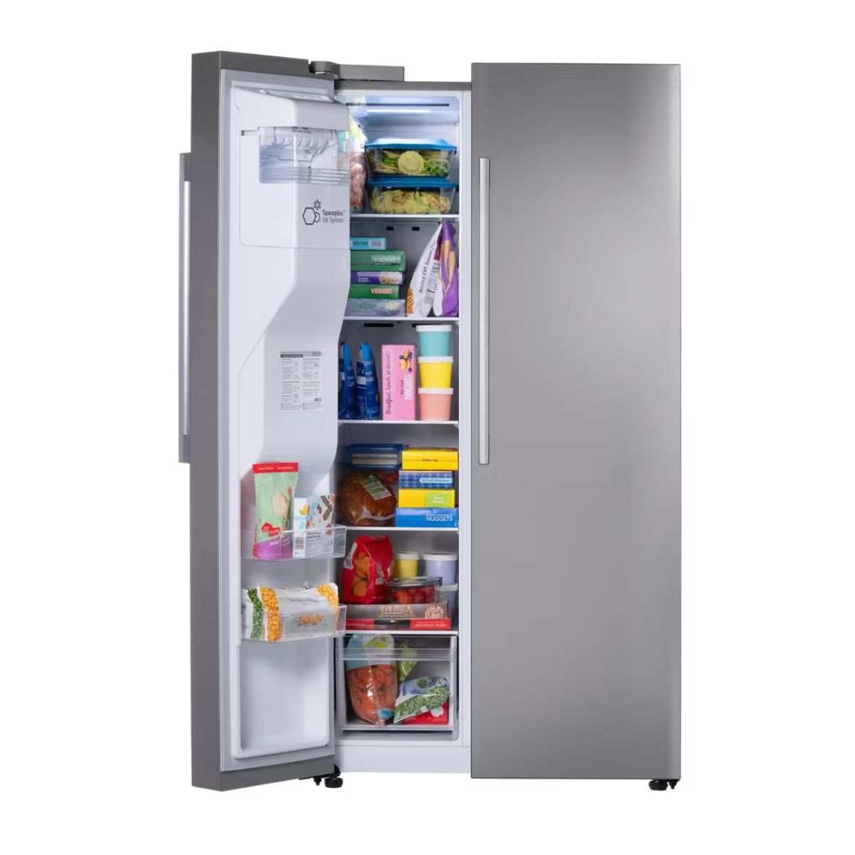 27 cu. ft. Standard-Depth, Side-by-side Refrigerator, with Ice and Water and Bar Handle Design