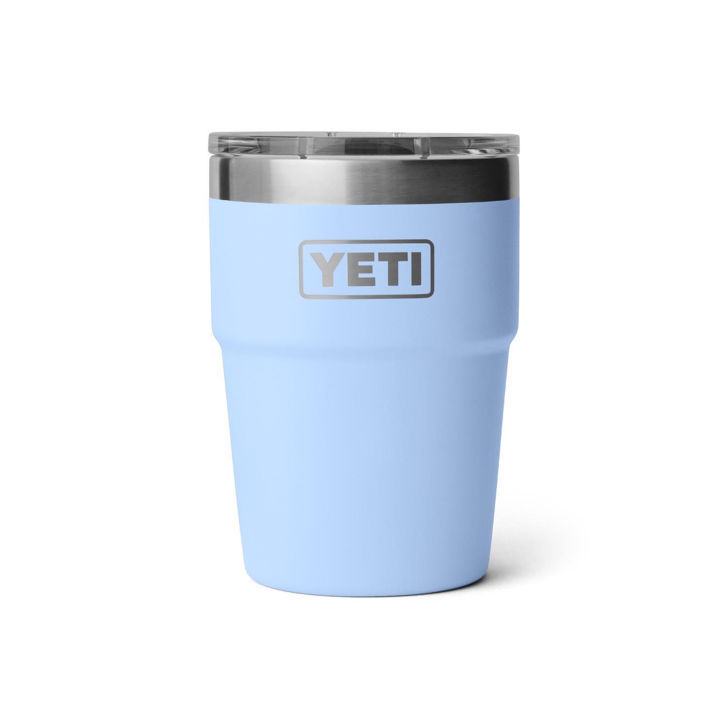 YETI Rambler 16 oz Big Sky Blue BPA Free Tumbler with MagSlider Lid
