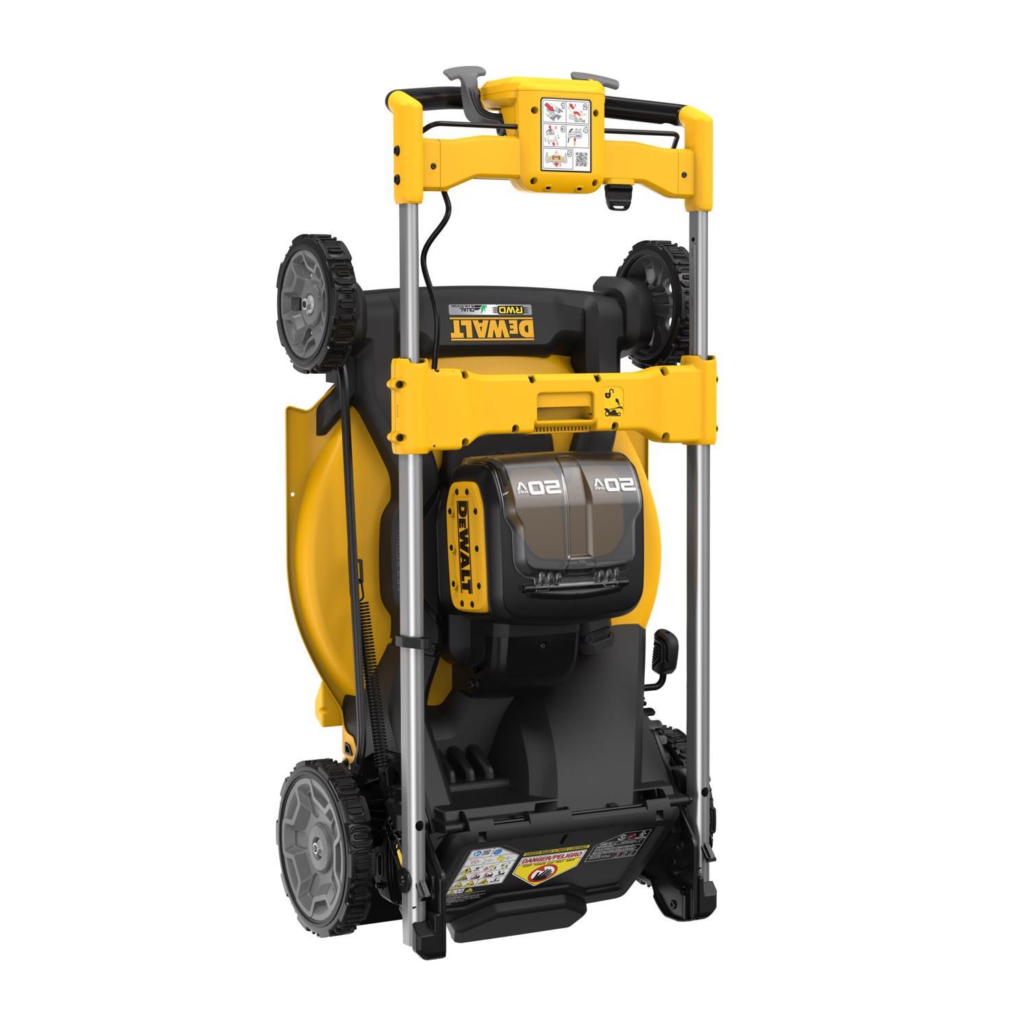 DeWalt 2X20V MAX DCMWSP256U2 21 in. 20 V Battery Self-Propelled Lawn Mower Kit (Battery & Charger)