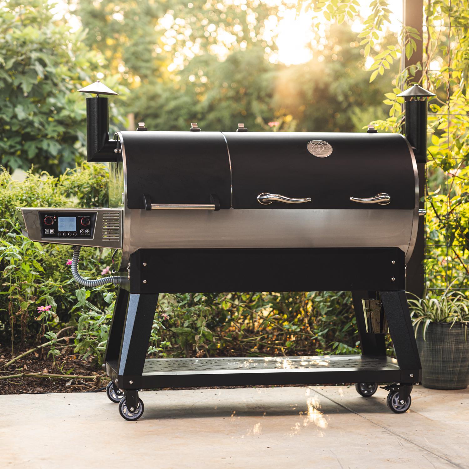 Recteq Wood Pellet Grill and Smoker Black/Silver