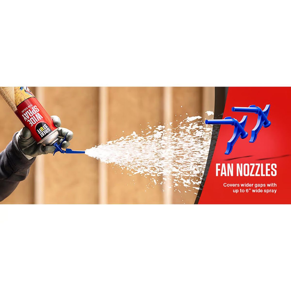 Great Stuff Wide Spray Cream Polyurethane Foam Insulating Sealant 36 oz