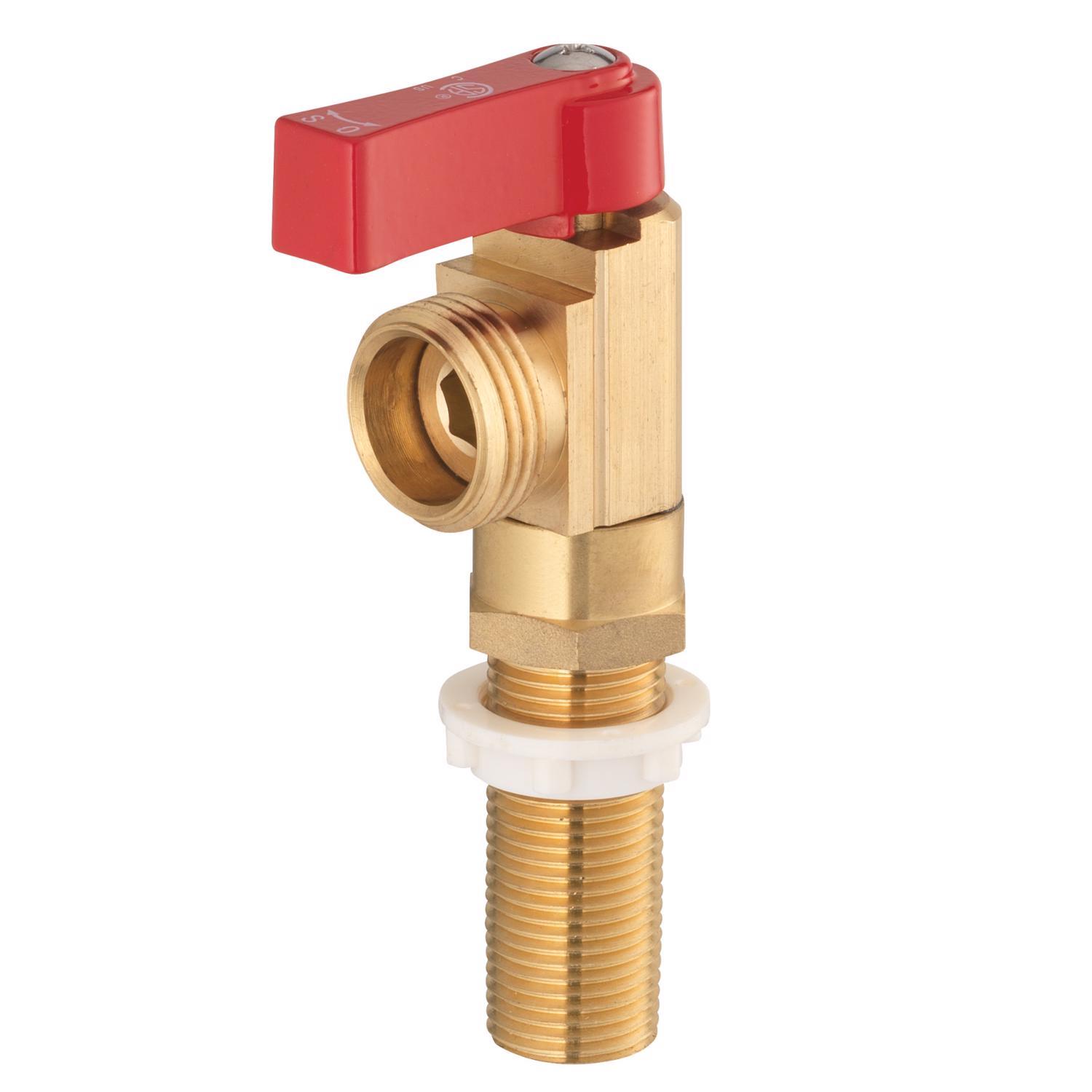 Homewerks 1/2 in. MIP X 3/4 in. MHT Brass Washing Machine Valve