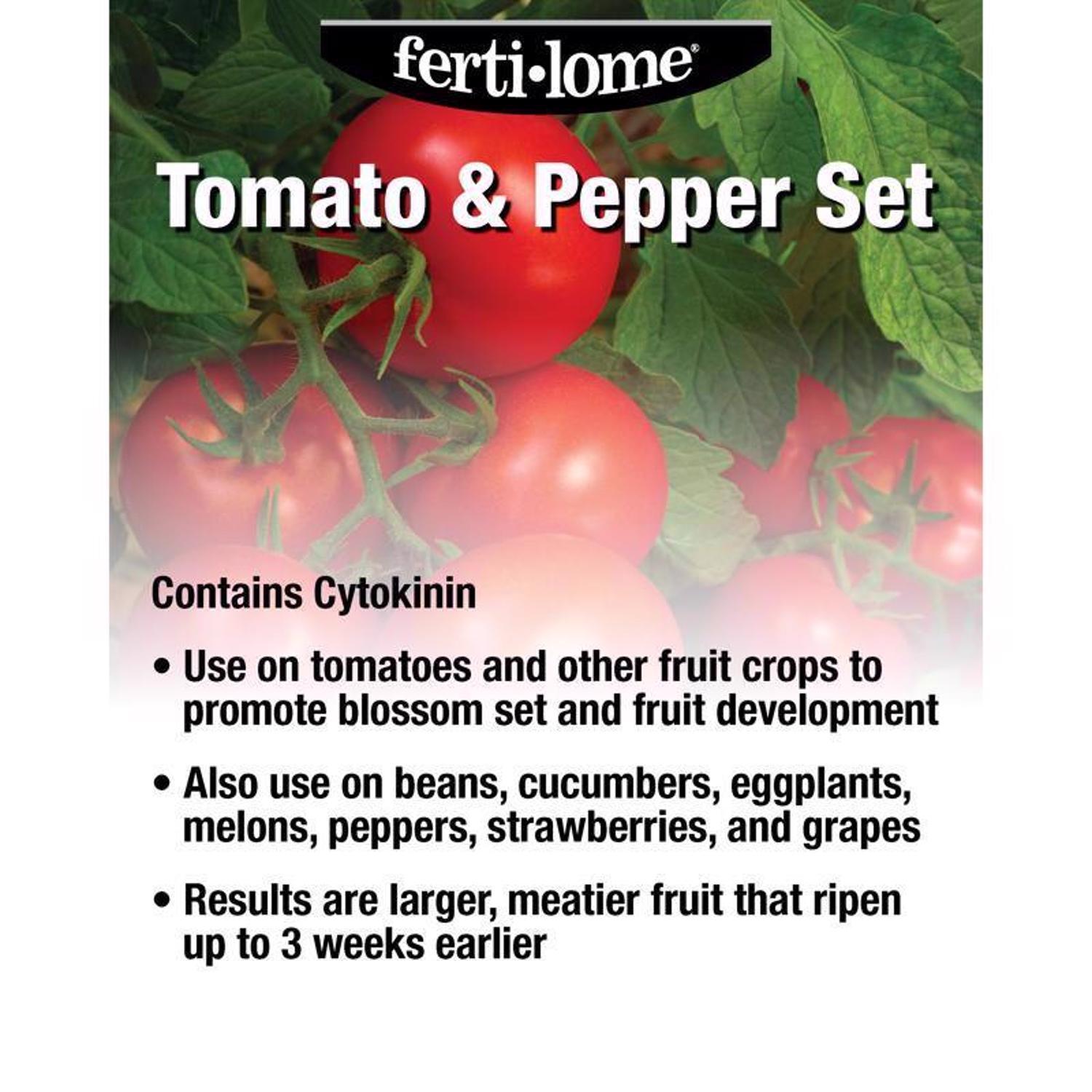 Ferti-lome TOMATO & PEPPER SET RTU Liquid Tomato & Pepper Plant Food 32 oz