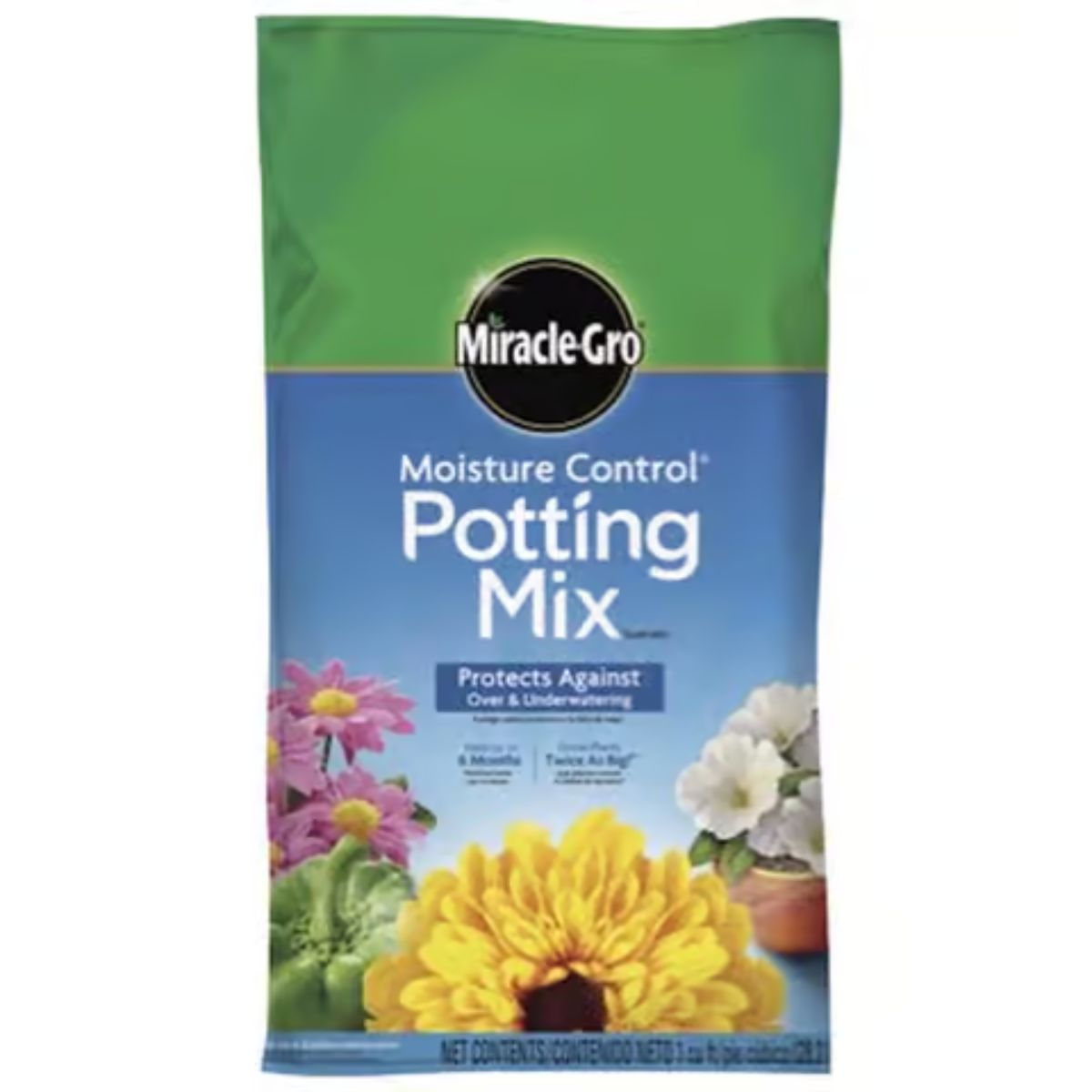 Miracle-Gro Moisture Control Flower and Plant Potting Mix 25 qt.