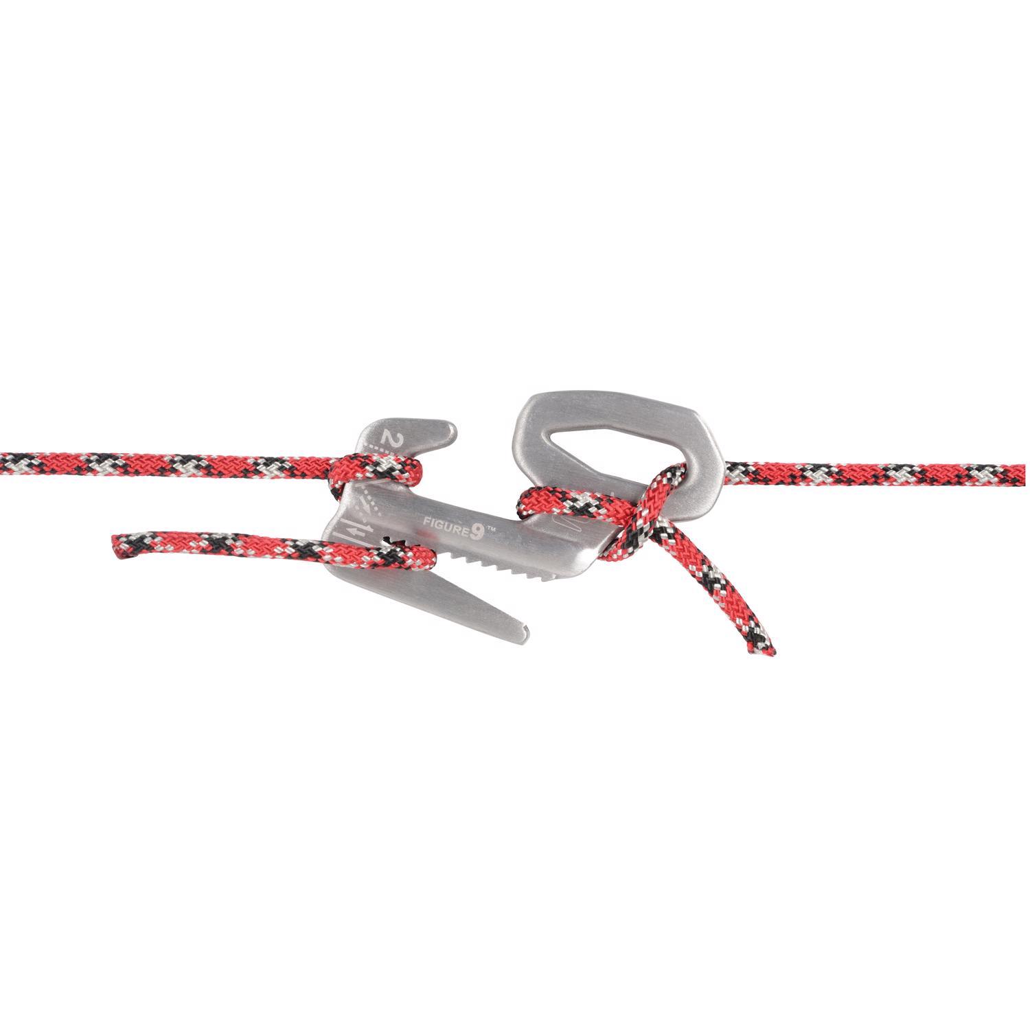 Nite Ize Figure 9 3 in. L Silver Twisted Plastic Tie-Down Rope