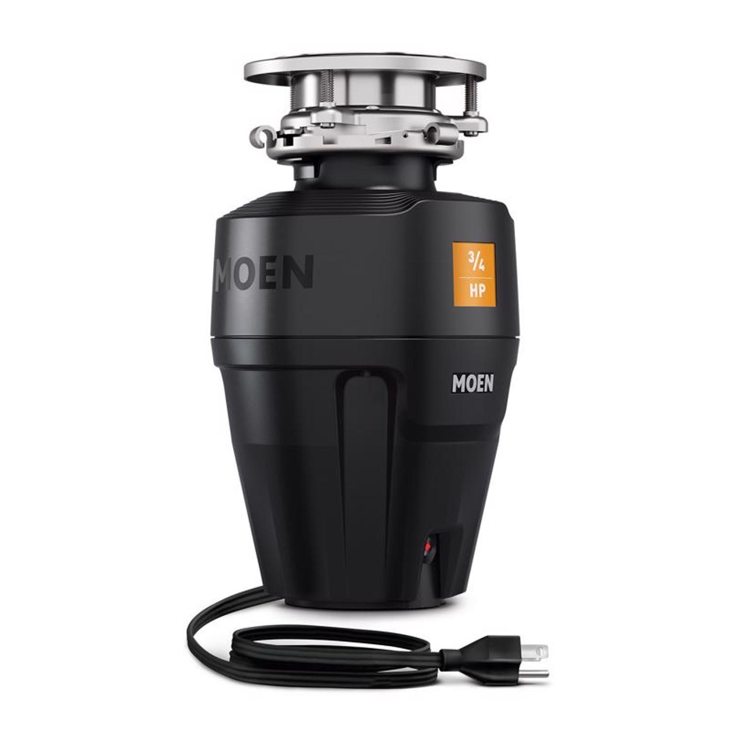 Moen The Host Series 3/4 HP Continuous Feed Garbage Disposal with Power Cord