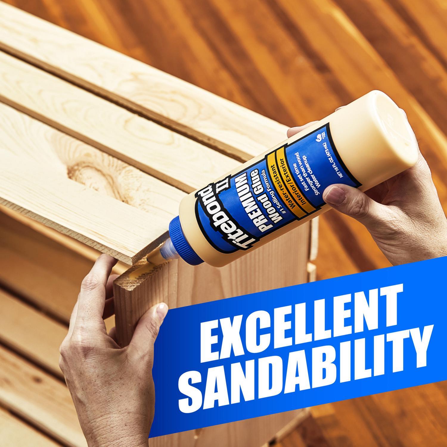 Titebond II Premium Yellow Wood Glue 16 oz