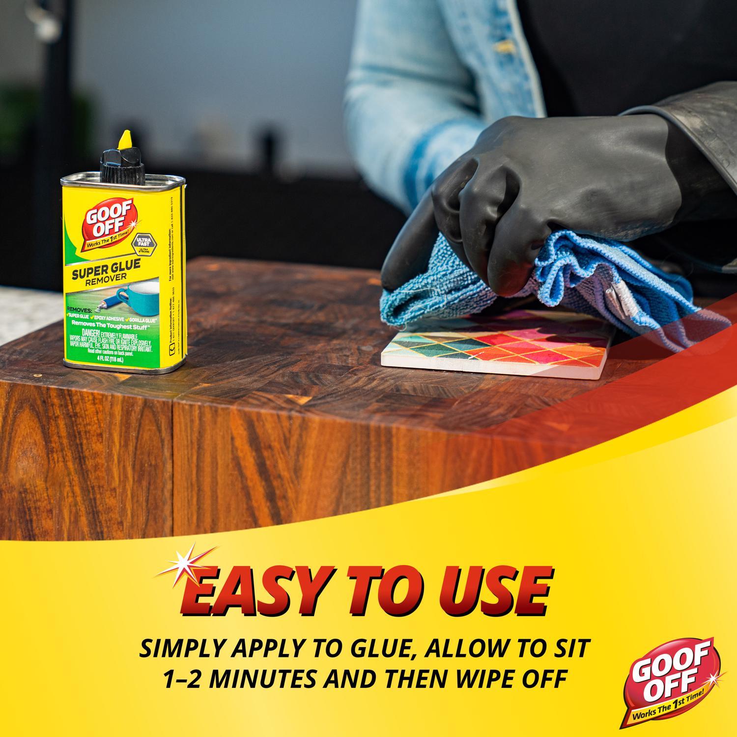 Goof Off Liquid Adhesive Remover 4 oz