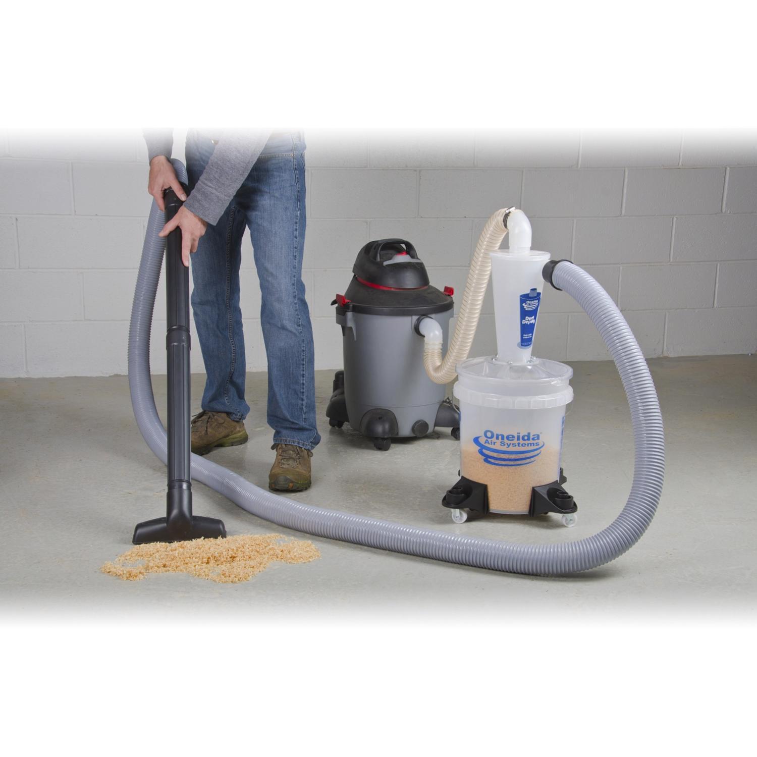 Oneida Air Systems Dust Deputy 29.75 in. L X 17.75 in. W X 17.75 in. D Deluxe Wet/Dry Vac Cyclone Se