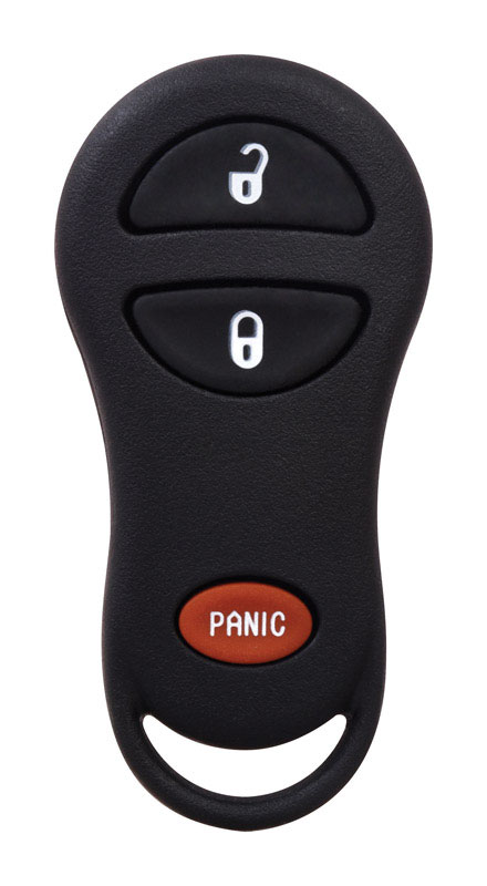 DURACELL Self Programmable Remote Automotive Replacement Key MOPAR GQ43VT17T 3-Button Remote L 