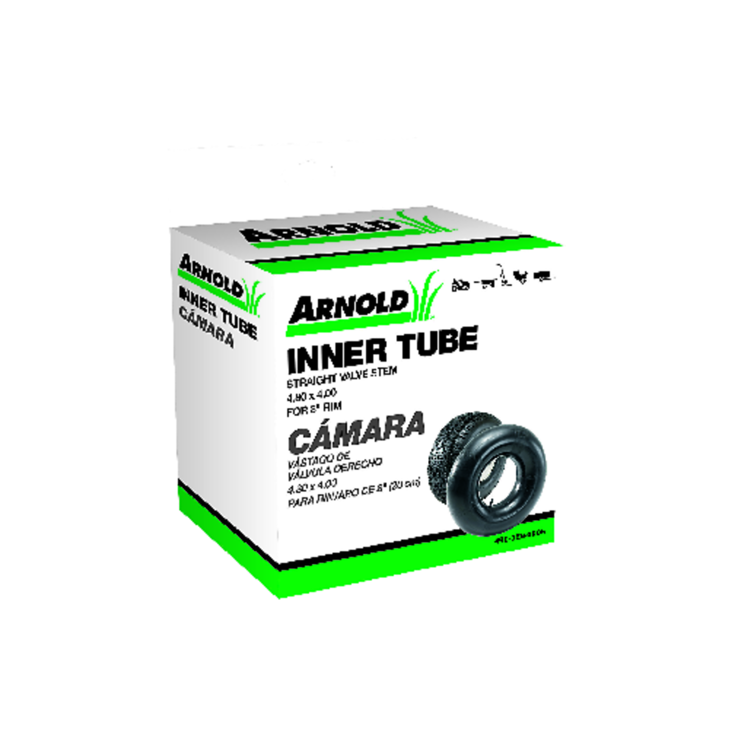 Arnold 8 in. D X 16 in. D 400 lb. cap. Wheelbarrow Inner Tube Rubber 1 pk