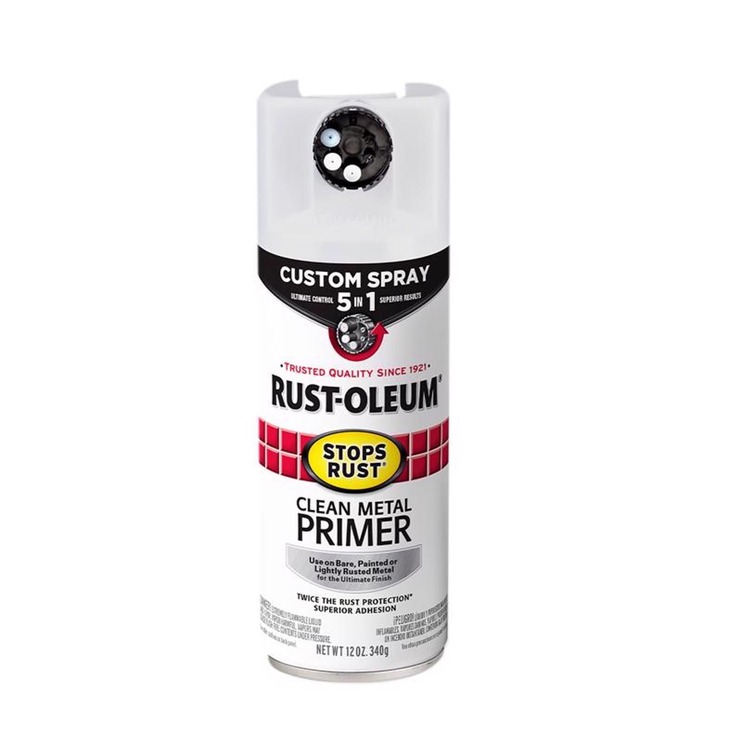 Rust-Oleum Stops Rust Flat White Primer Spray 12 oz.
