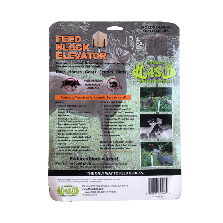 FEED BLOCK ELEVATOR